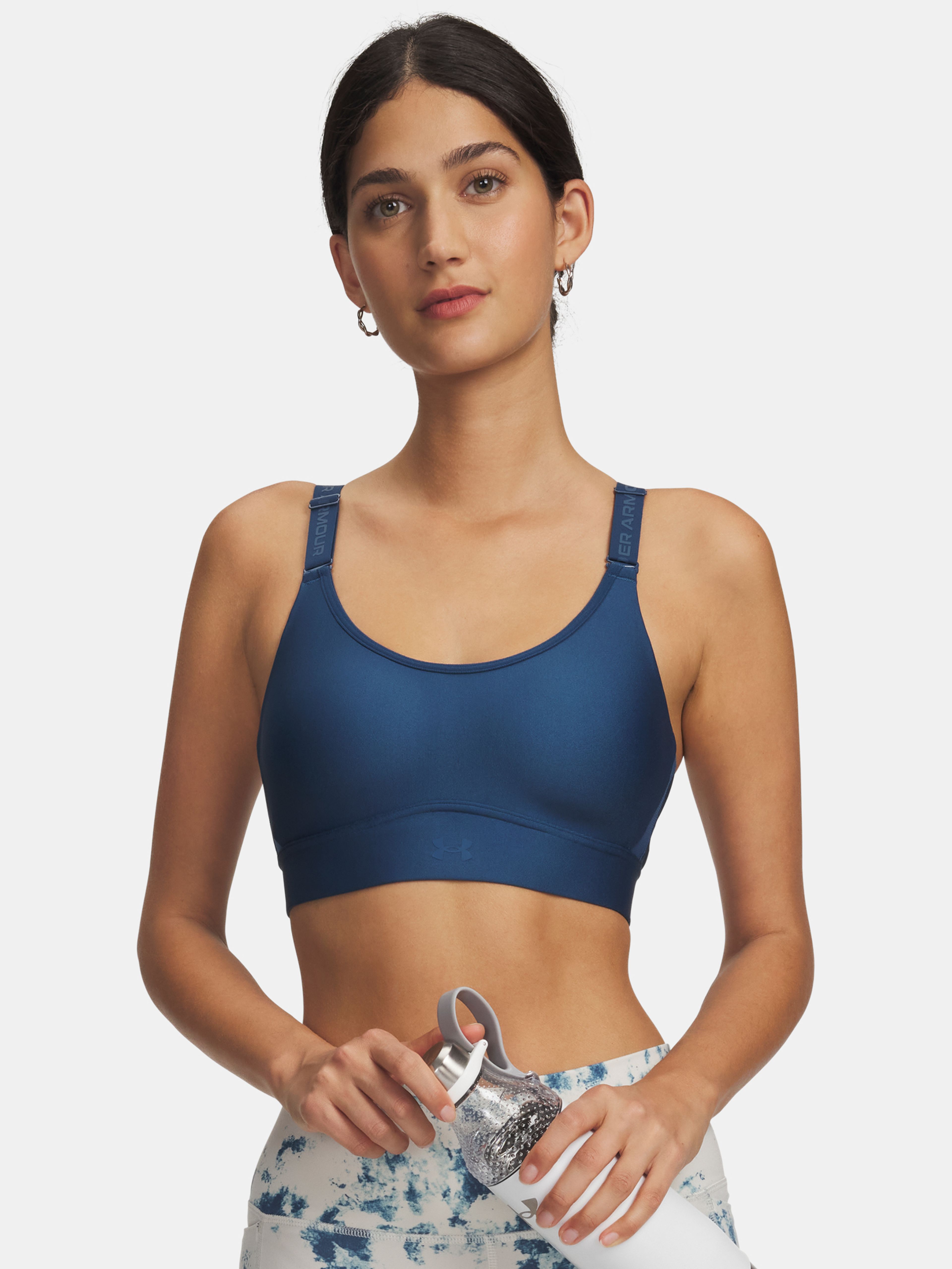 Ženski nedrček  Under Armour UA Infinity Mid 2.0 Bra-BLU