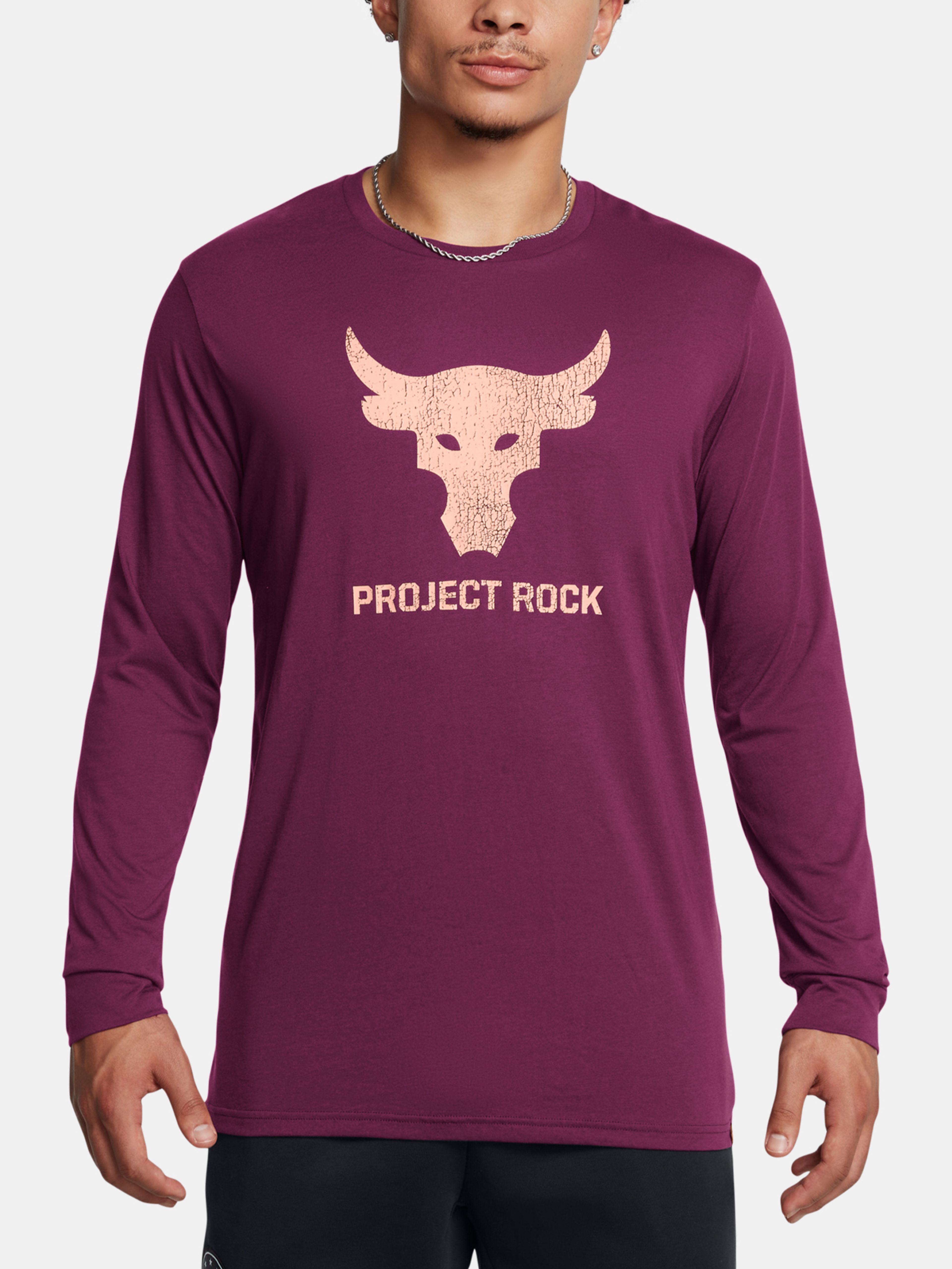 Pánské tričko Under Armour UA PJT ROCK BRAHMA BULL LS