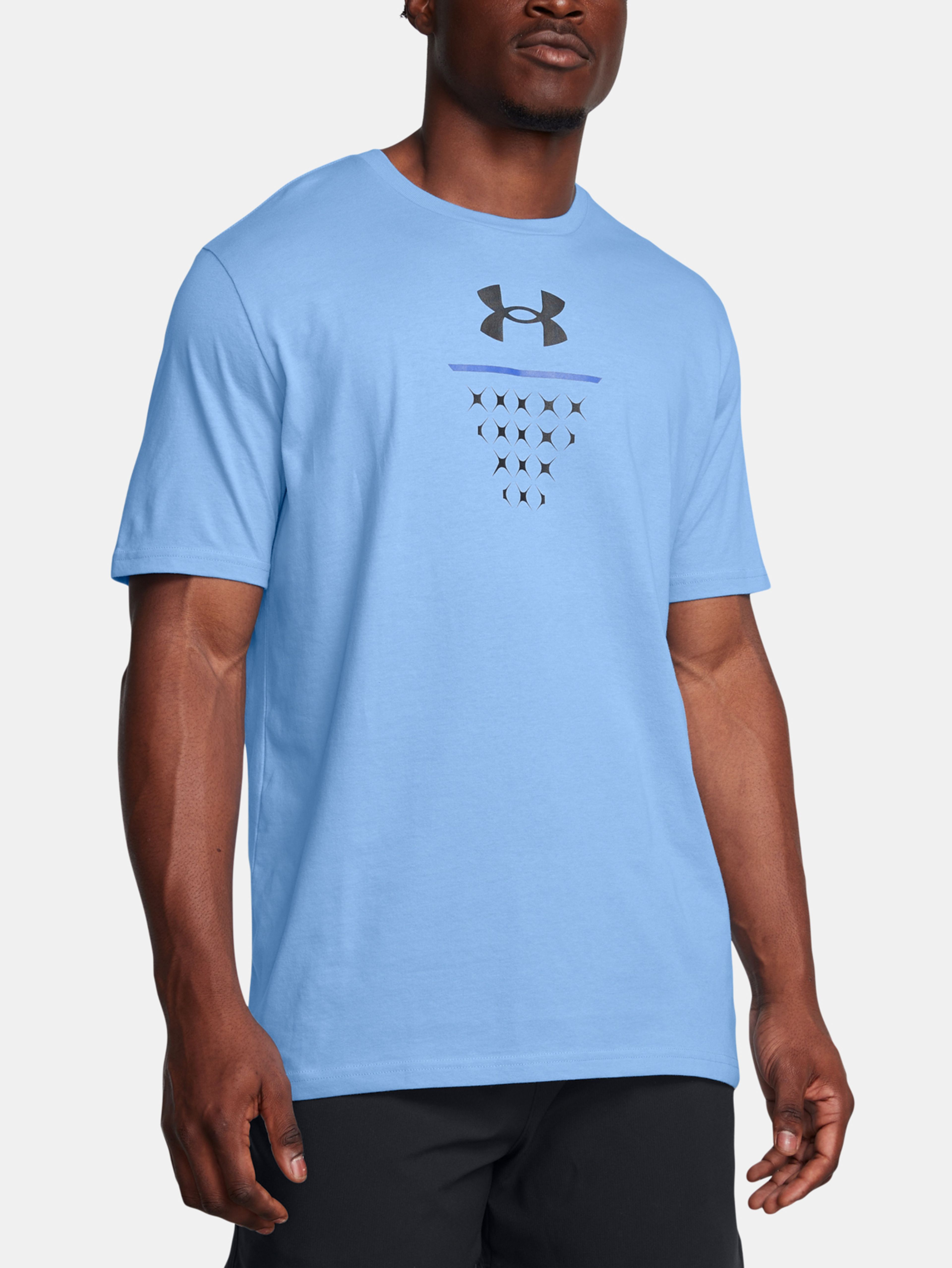 Férfi póló Under Armour UA Bball Net Icon SS