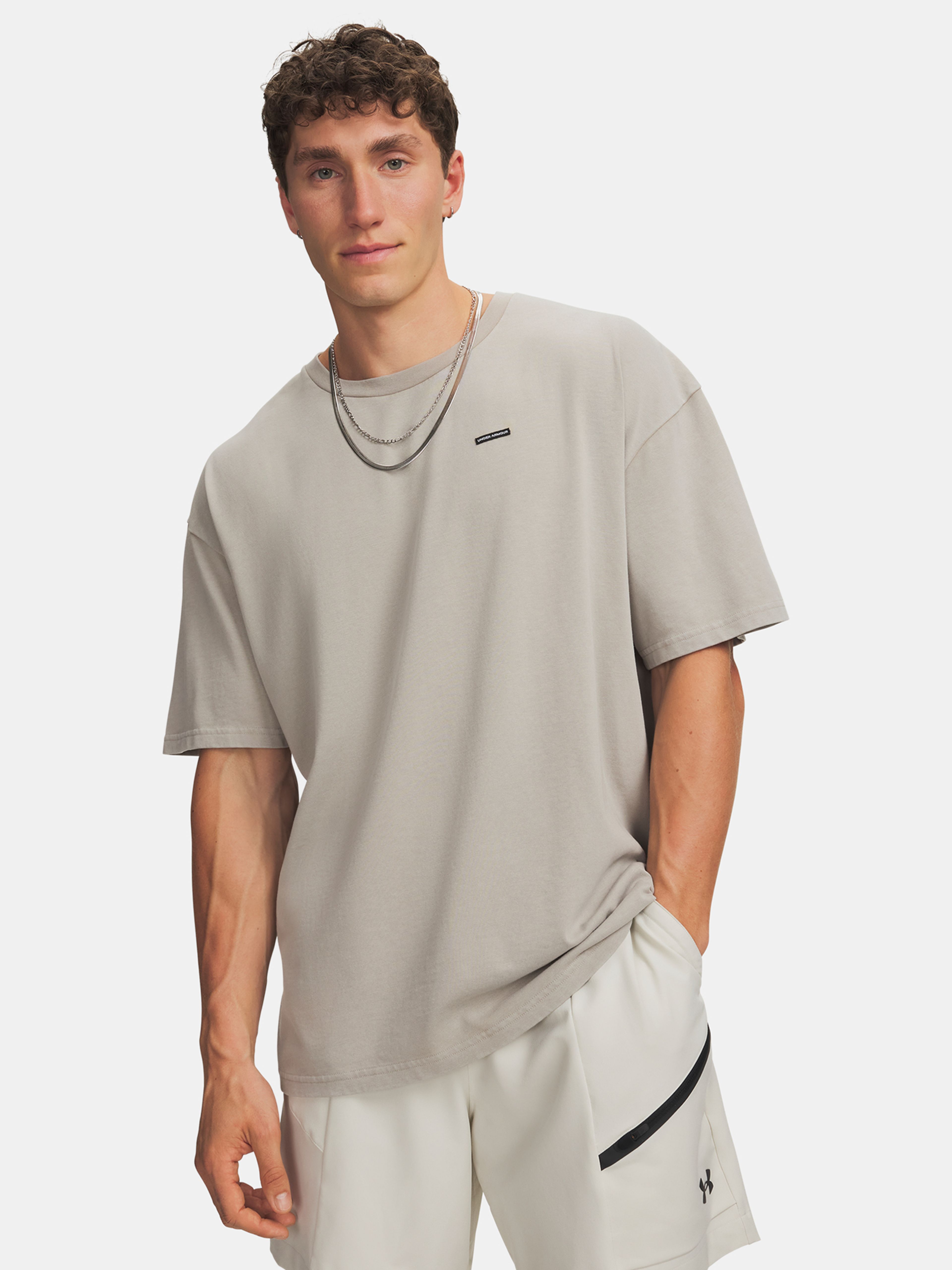 Vyriški marškinėliai Under Armour UA M HWT OS WASH SS - 001