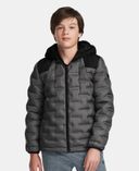 Fiú dzseki Under Armour UA BONDED QUILT PUFFER JACKET-Szürke - 002