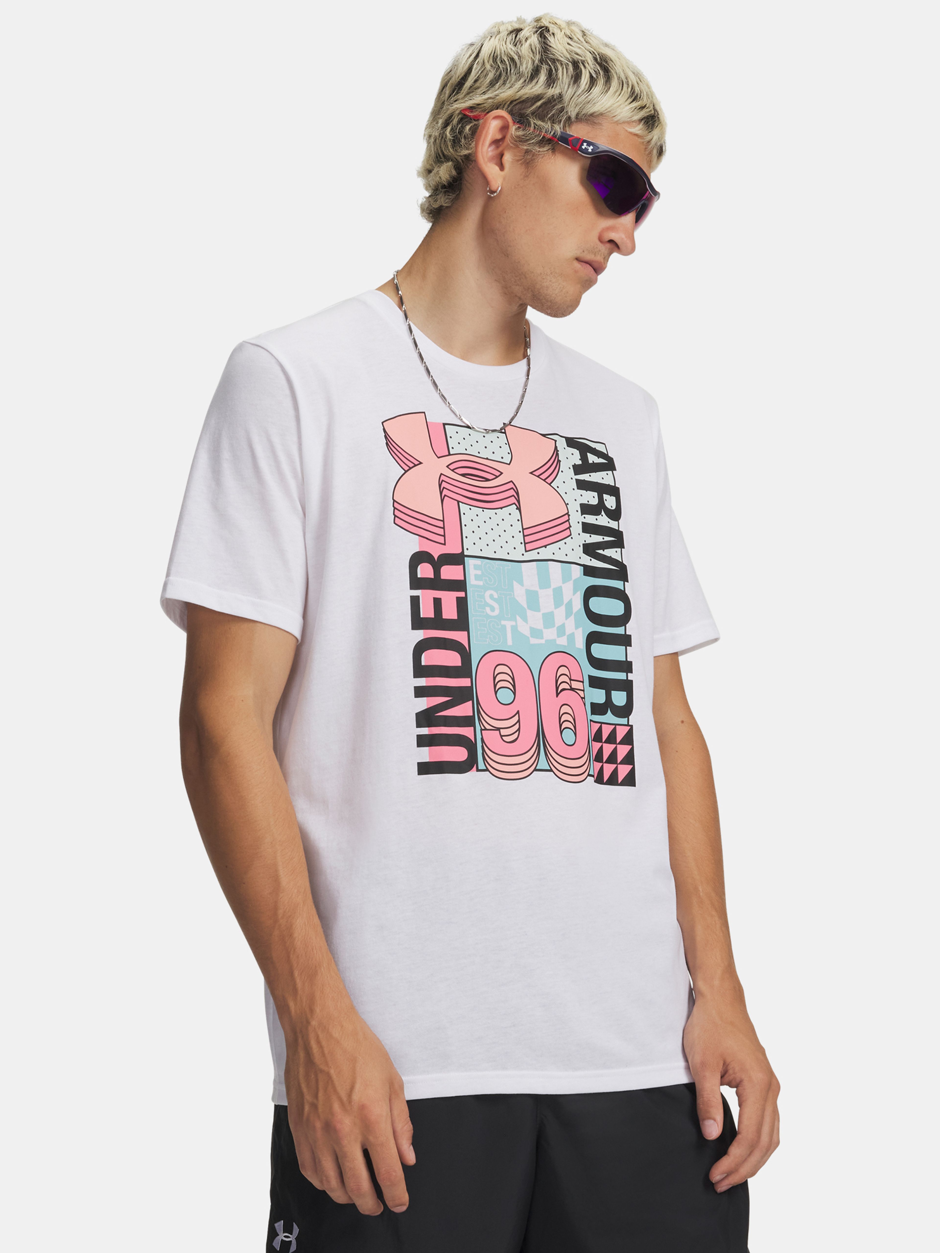 Meeste t-särk Under Armour UA M LOGO COLLAGE SS