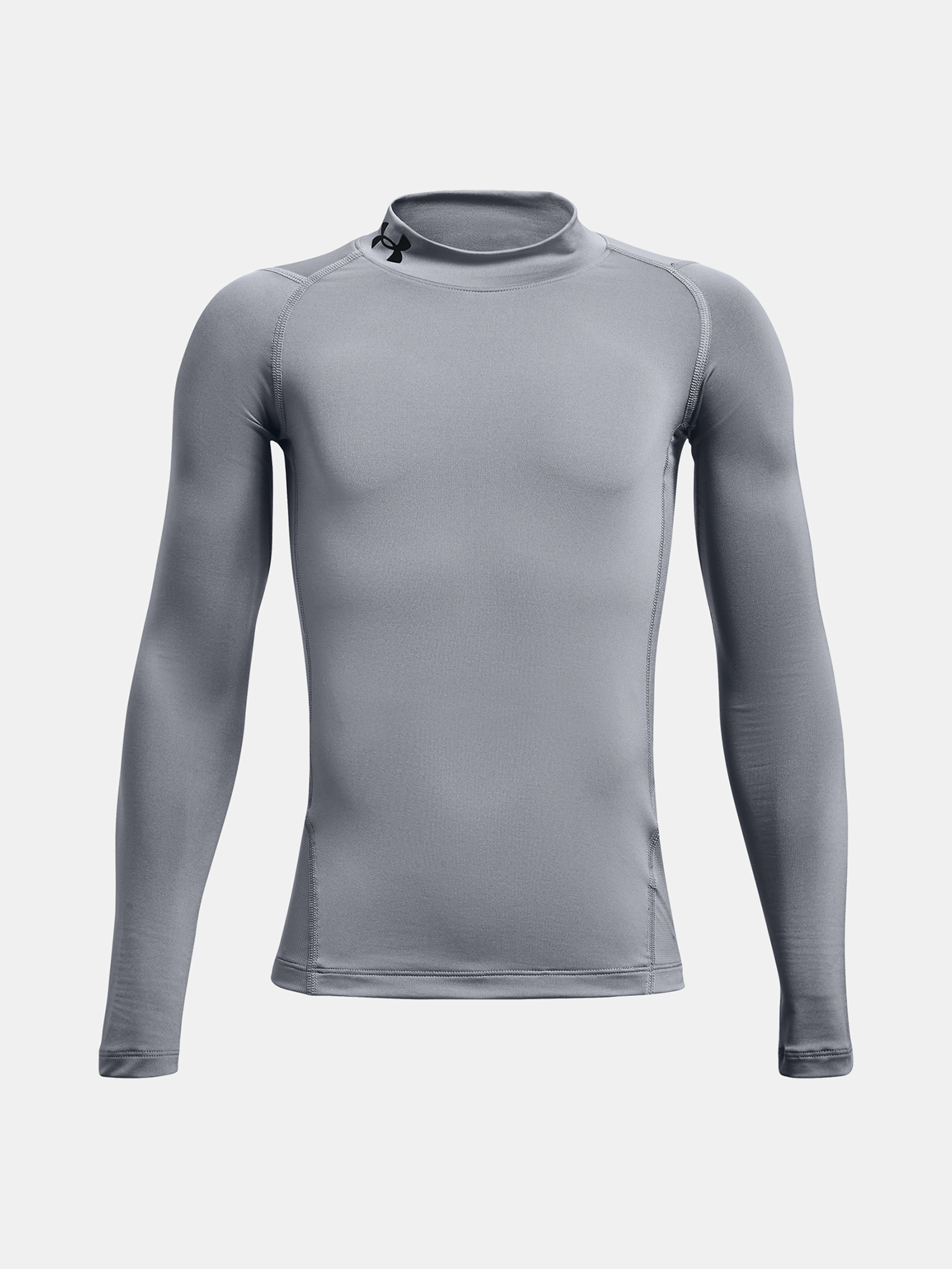 Deška majica Under Armour UA HG Armour Mock LS-GRY