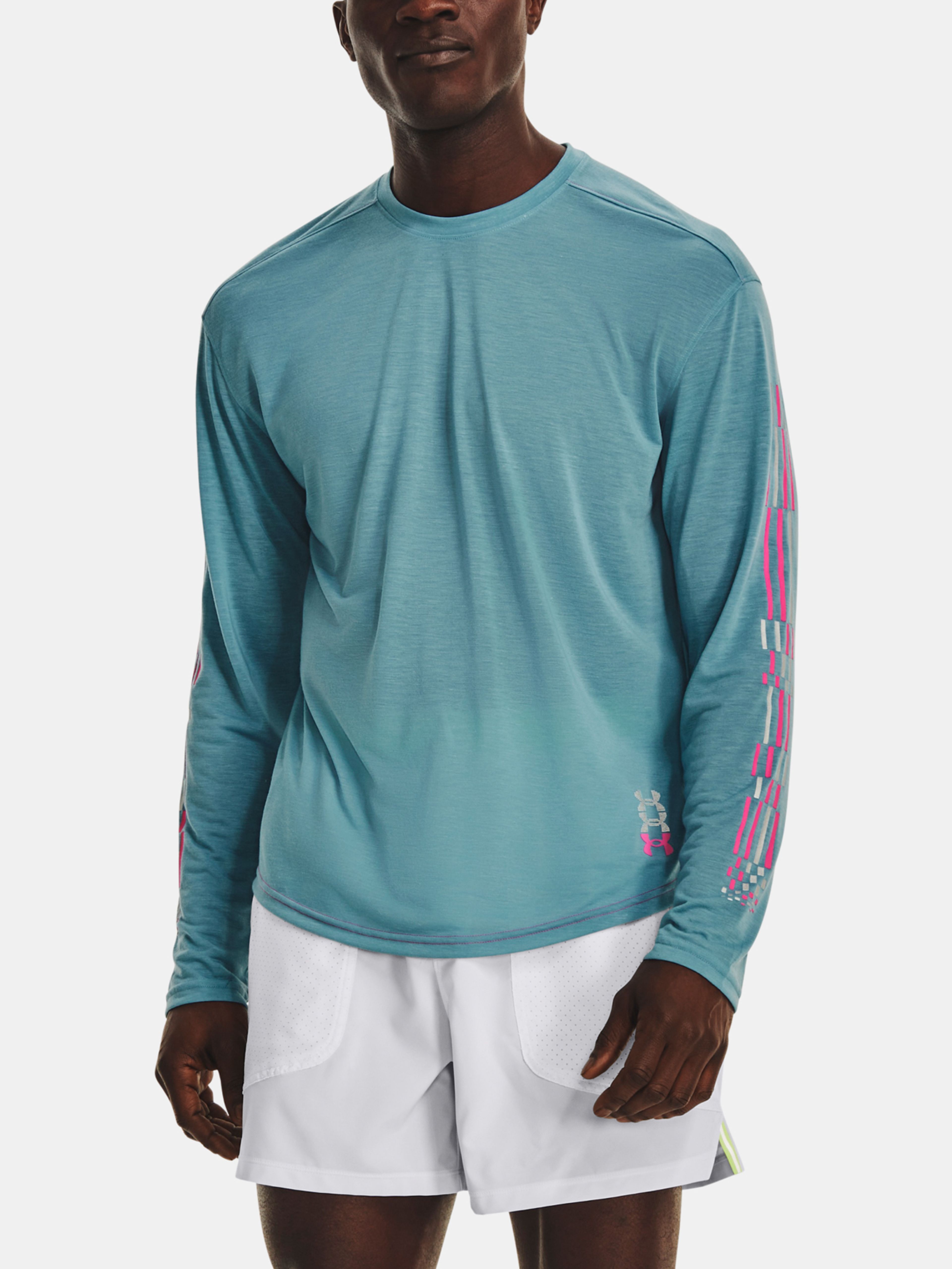 Pánske tričko Under Armour UA RUN ANYWHERE BREEZE LS