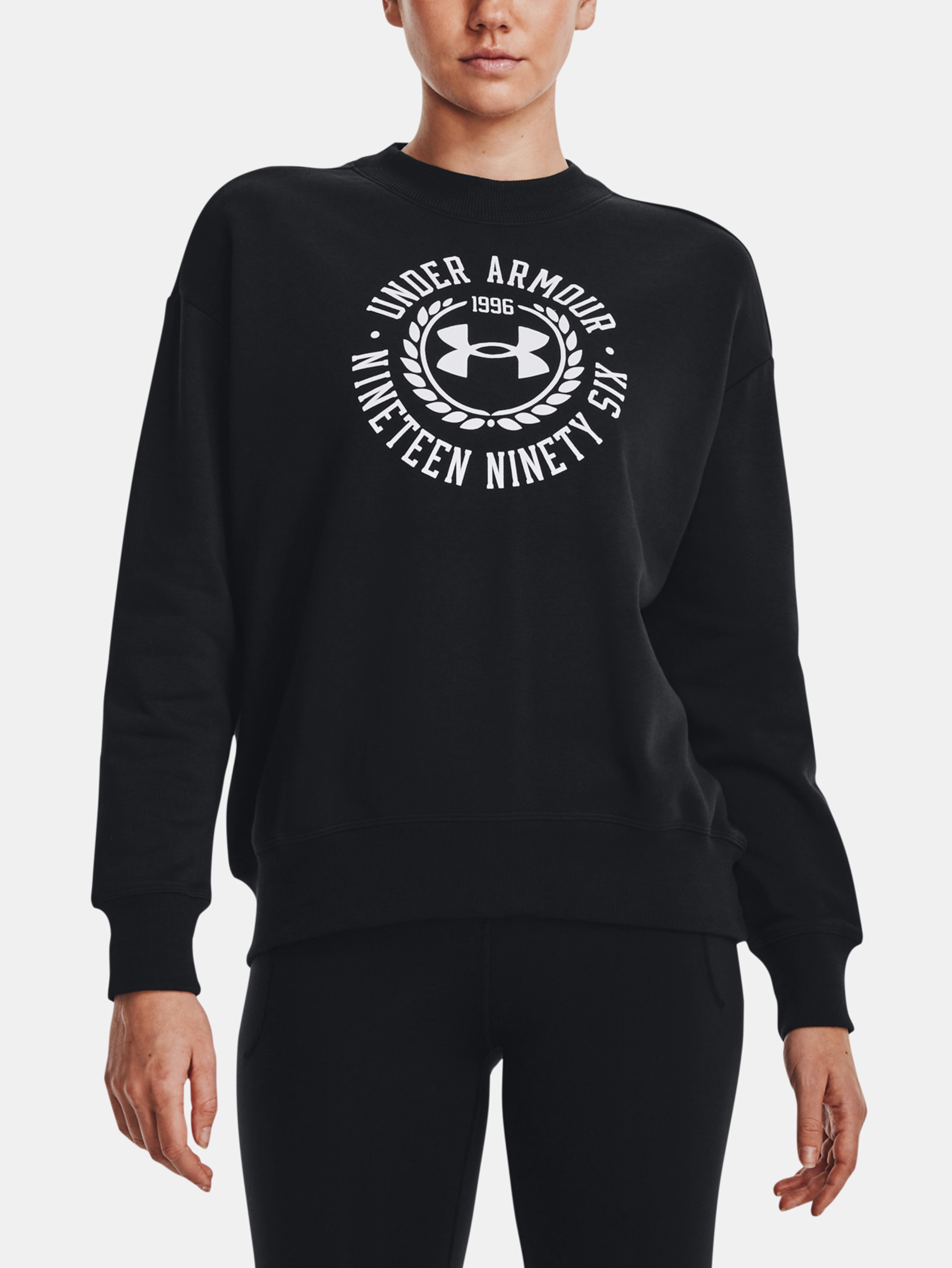 Dámska mikina Under Armour Rival Fleece Crest Grp Crew