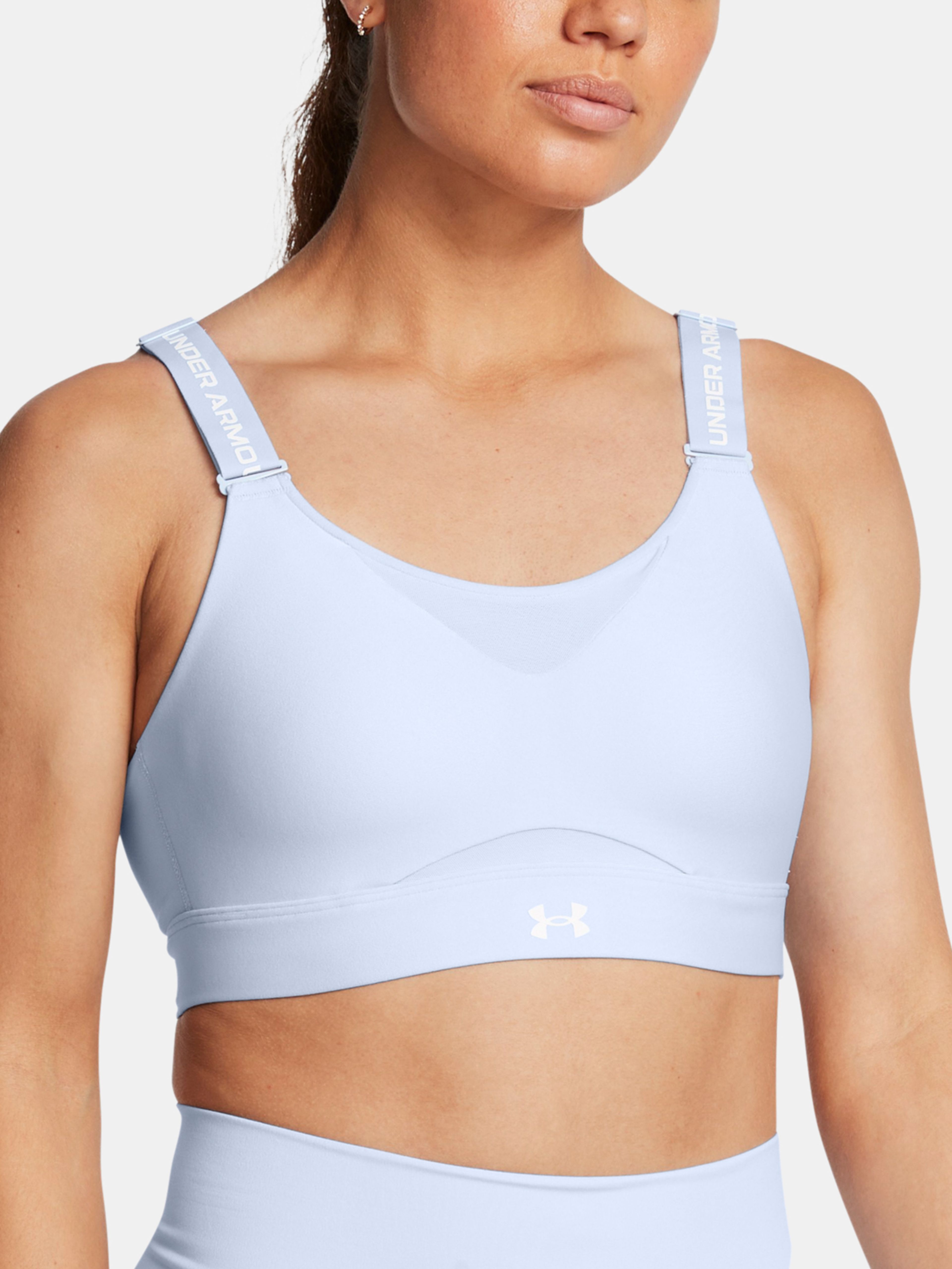 Ženski nedrček  Under Armour UA Infinity High 2.0 Bra-BLU