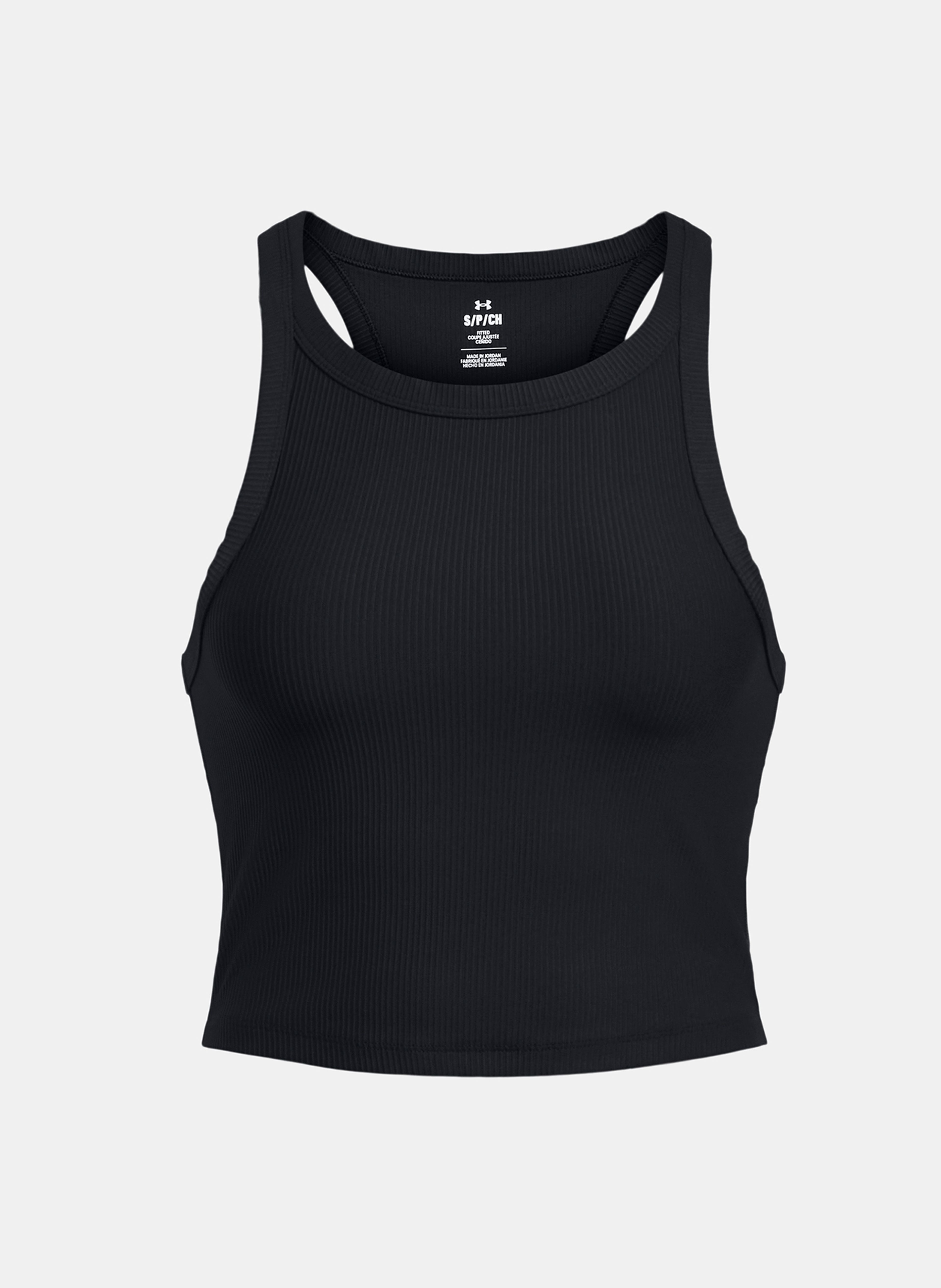 Ženska majica brez rokavov Under Armour Meridian Rib Crop Tank - 003