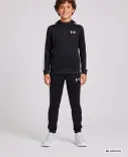 Deška trenirka Under Armour UA Knit Hooded Track Suit-BLK-Črna - 001