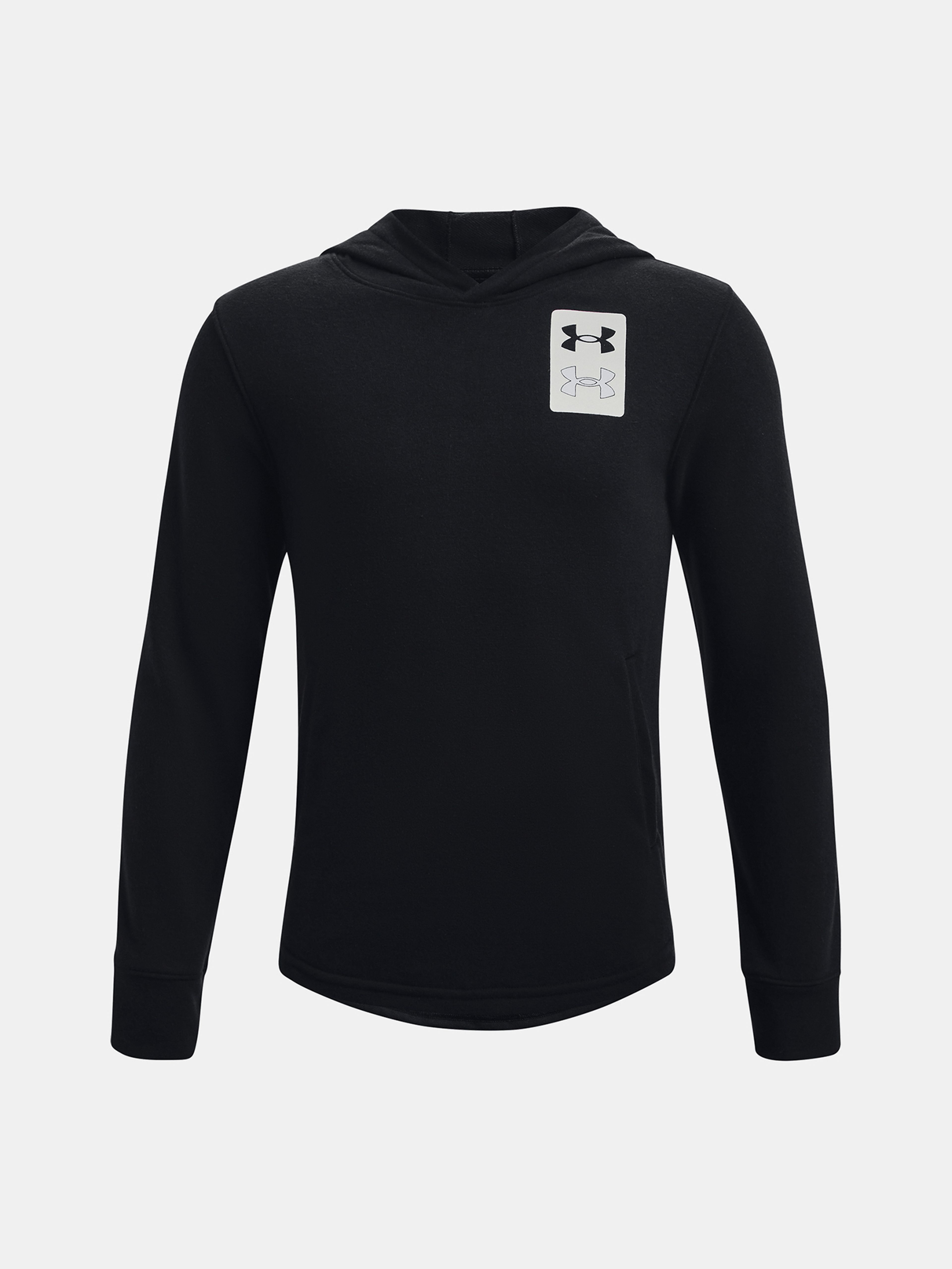 Pulover Under Armour UA Rival Terry Hoodie-BLK