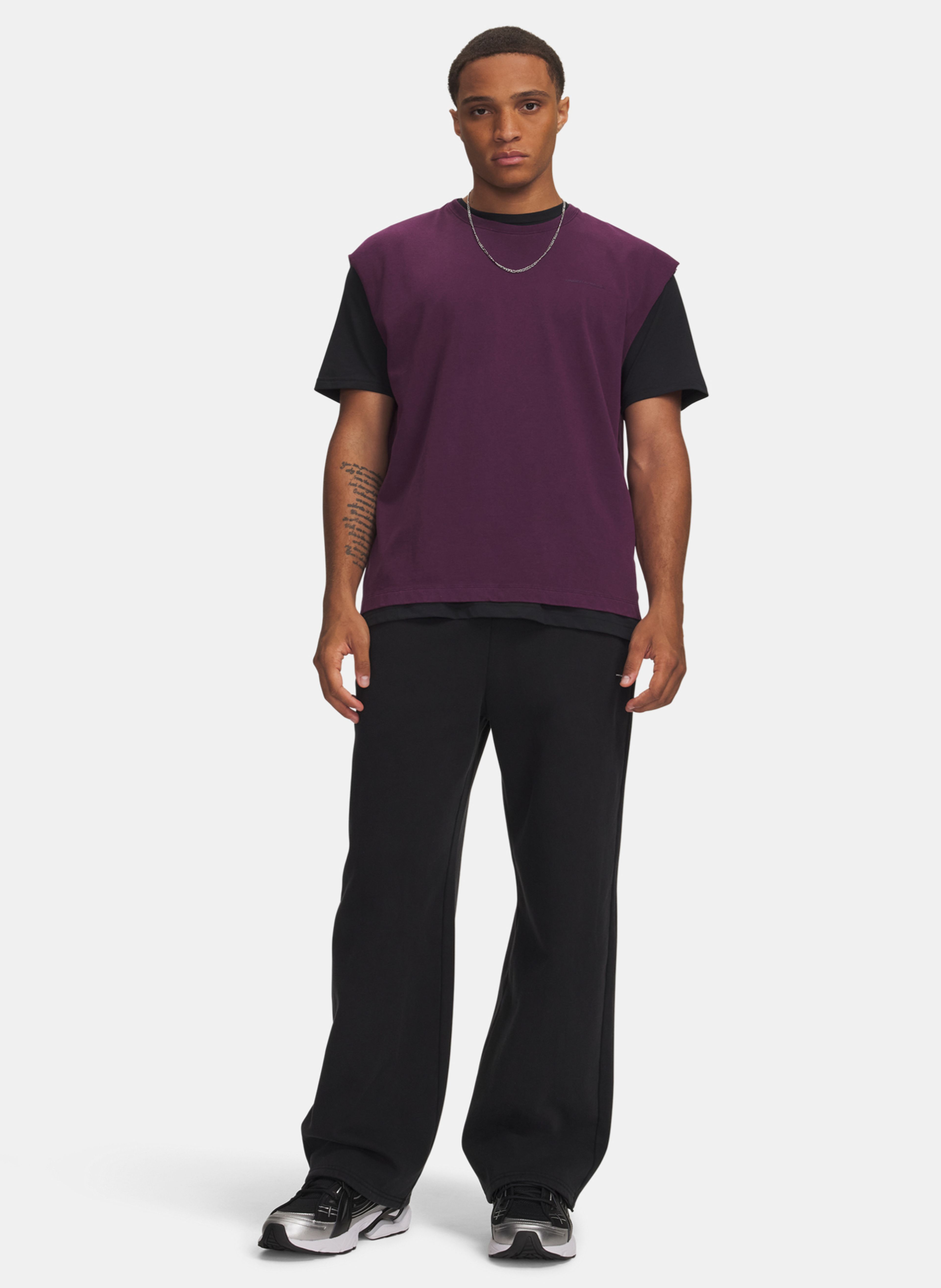 Moške športne hlače Under Armour UA M ICON VINTAGE FLC PANT - 004