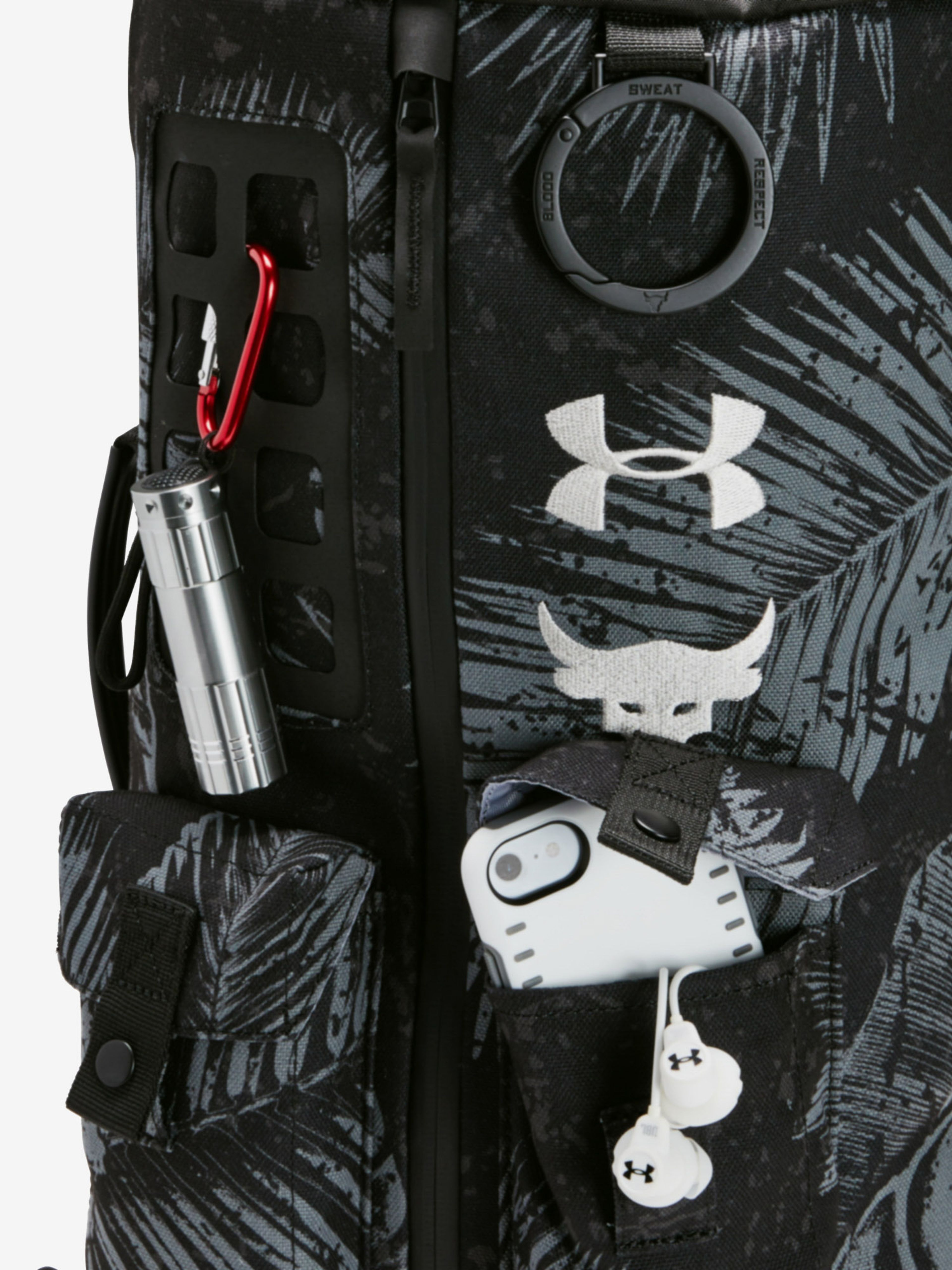 Unisex batoh UA Project Rock 60 Gym Bag UnderArmour.sk