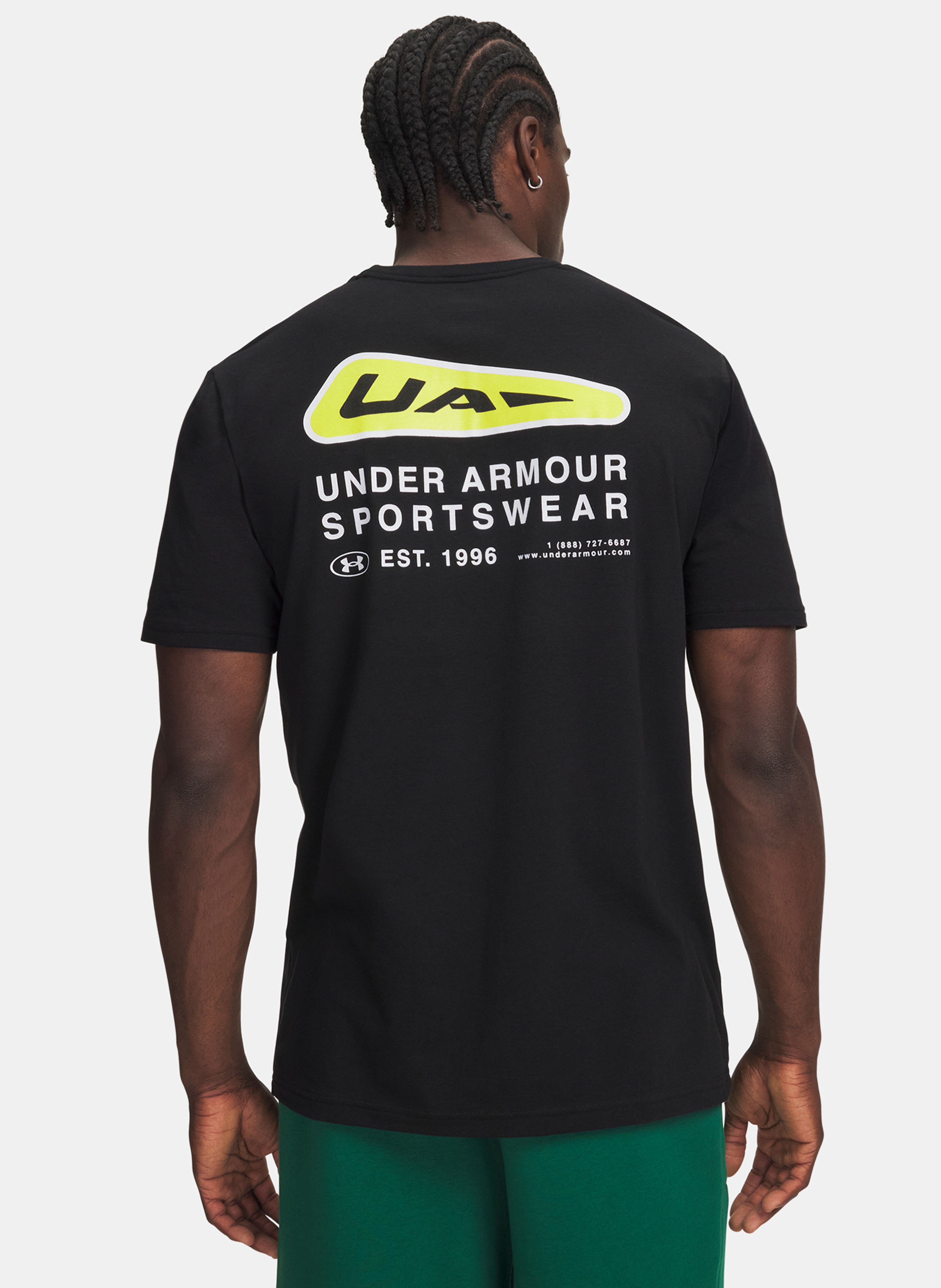 Vyriški marškinėliai Under Armour UA M 60/40S LC SCORPIO SS - 002