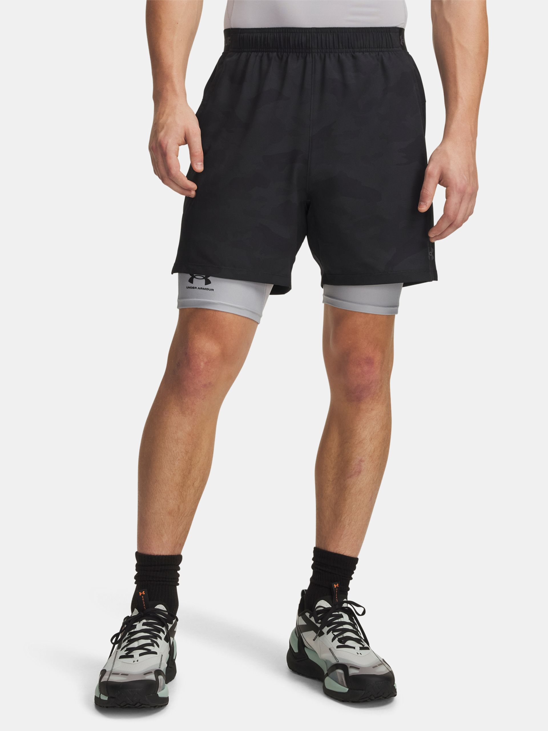 Pánské kraťasy Under Armour UA Vanish Woven 2.0 6in Prnt - 001