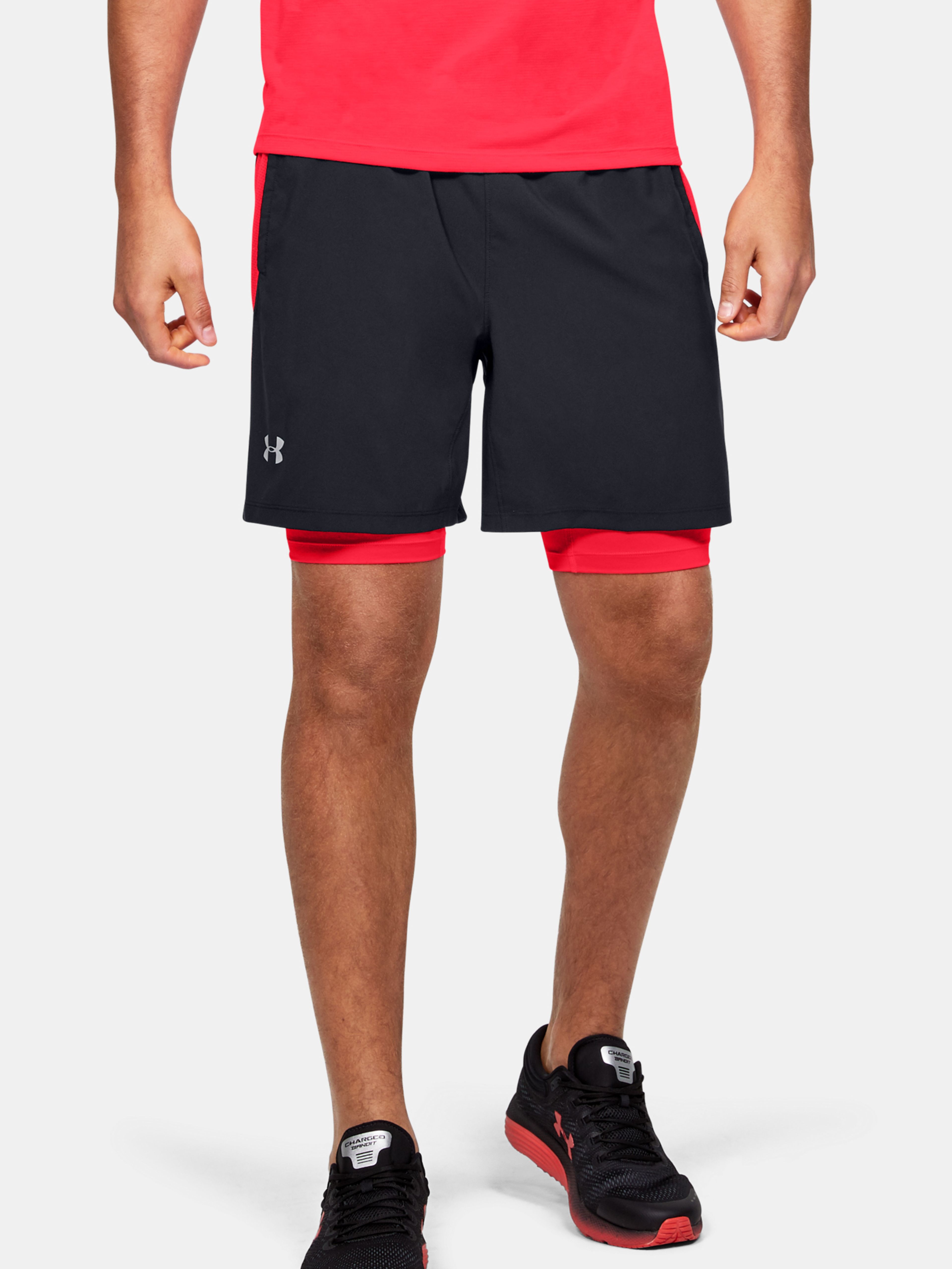 Meeste lühikesed püksid Under Armour LAUNCH SW 2-IN-1 SHORT