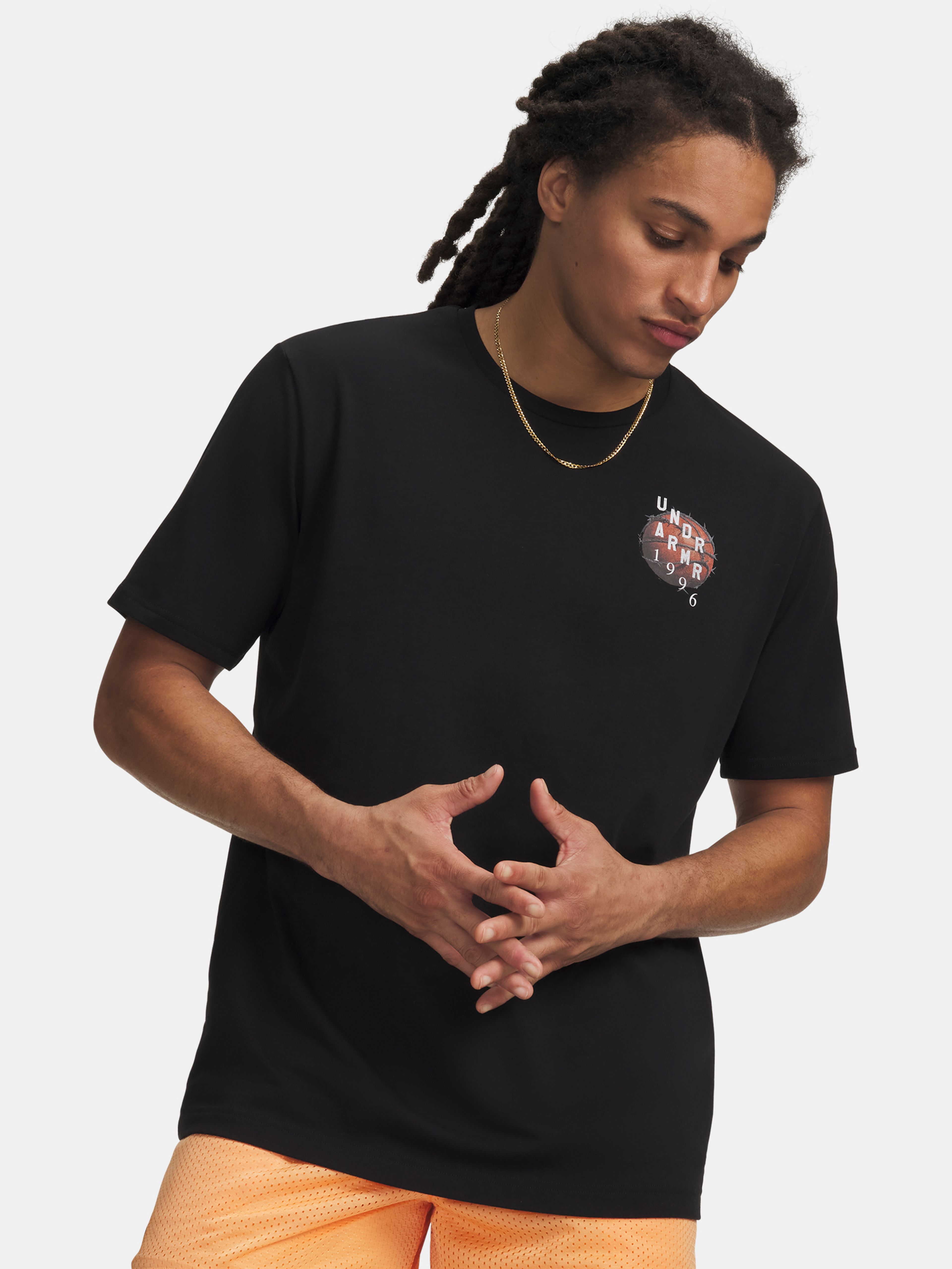 Meeste t-särk Under Armour UA M 60/40S CITY CLASSIC SS-BLK