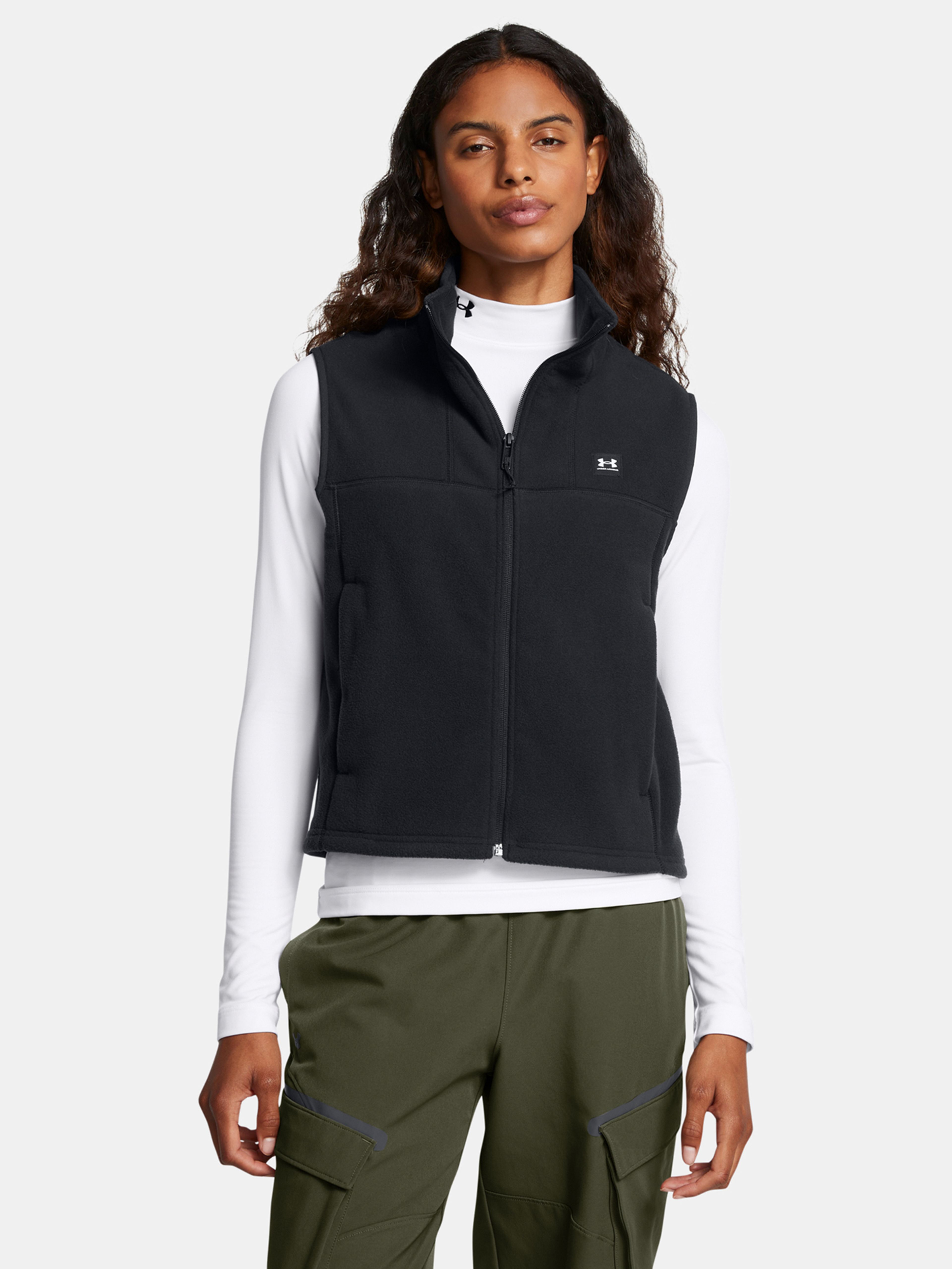 Női mellény Under Armour UA W Expanse Fleece Vest-BLK