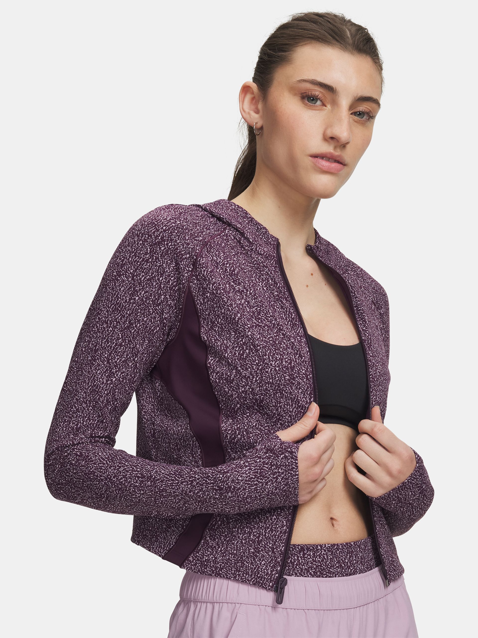 Sieviešu ikdienas džemperis Under Armour Vanish Elite Jacquard FZ - 001