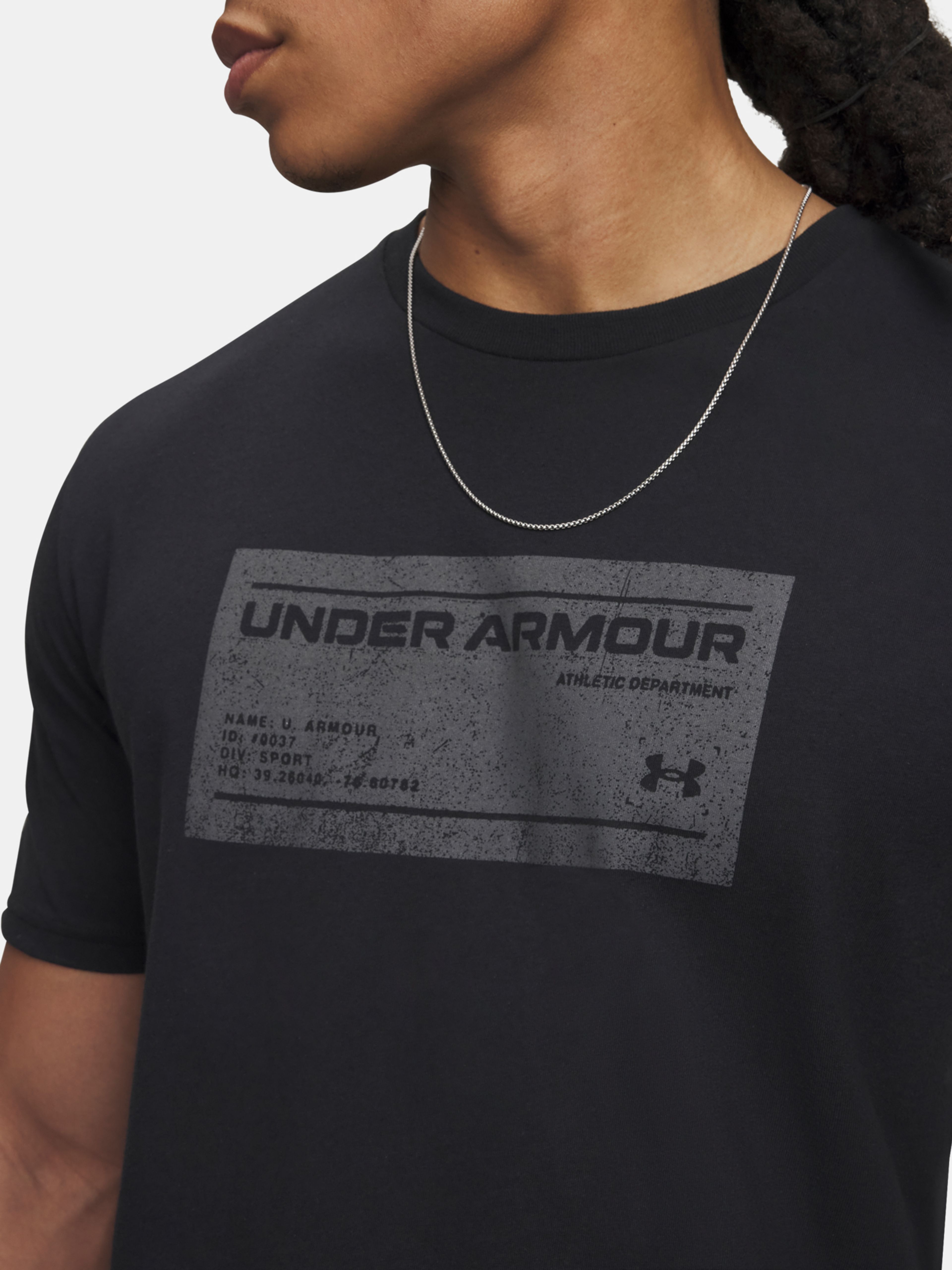 Meeste t-särk Under Armour UA M BOX WM LABEL SS - 003