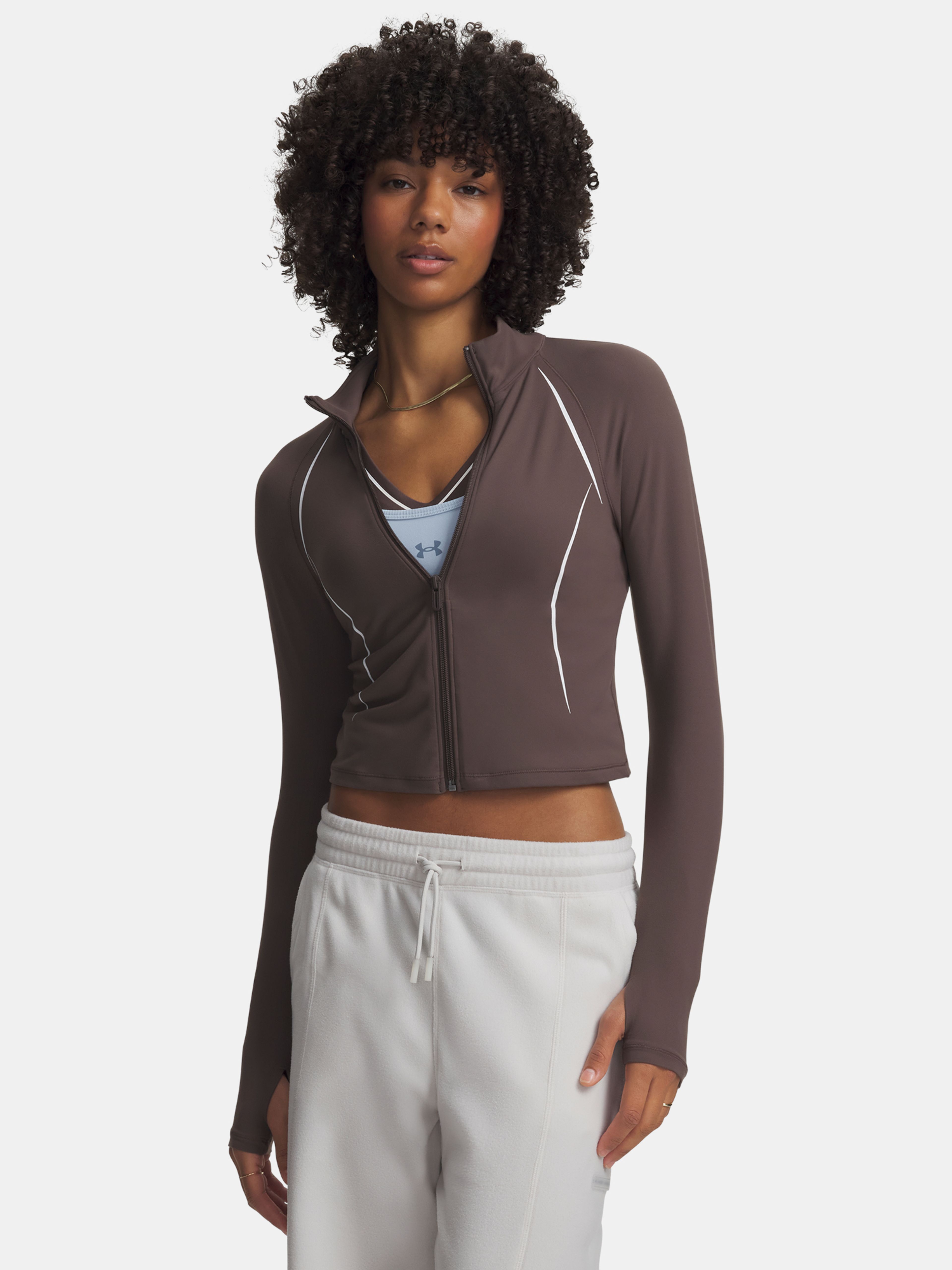 Dámská mikina Under Armour Meridian Contour FZ - 001