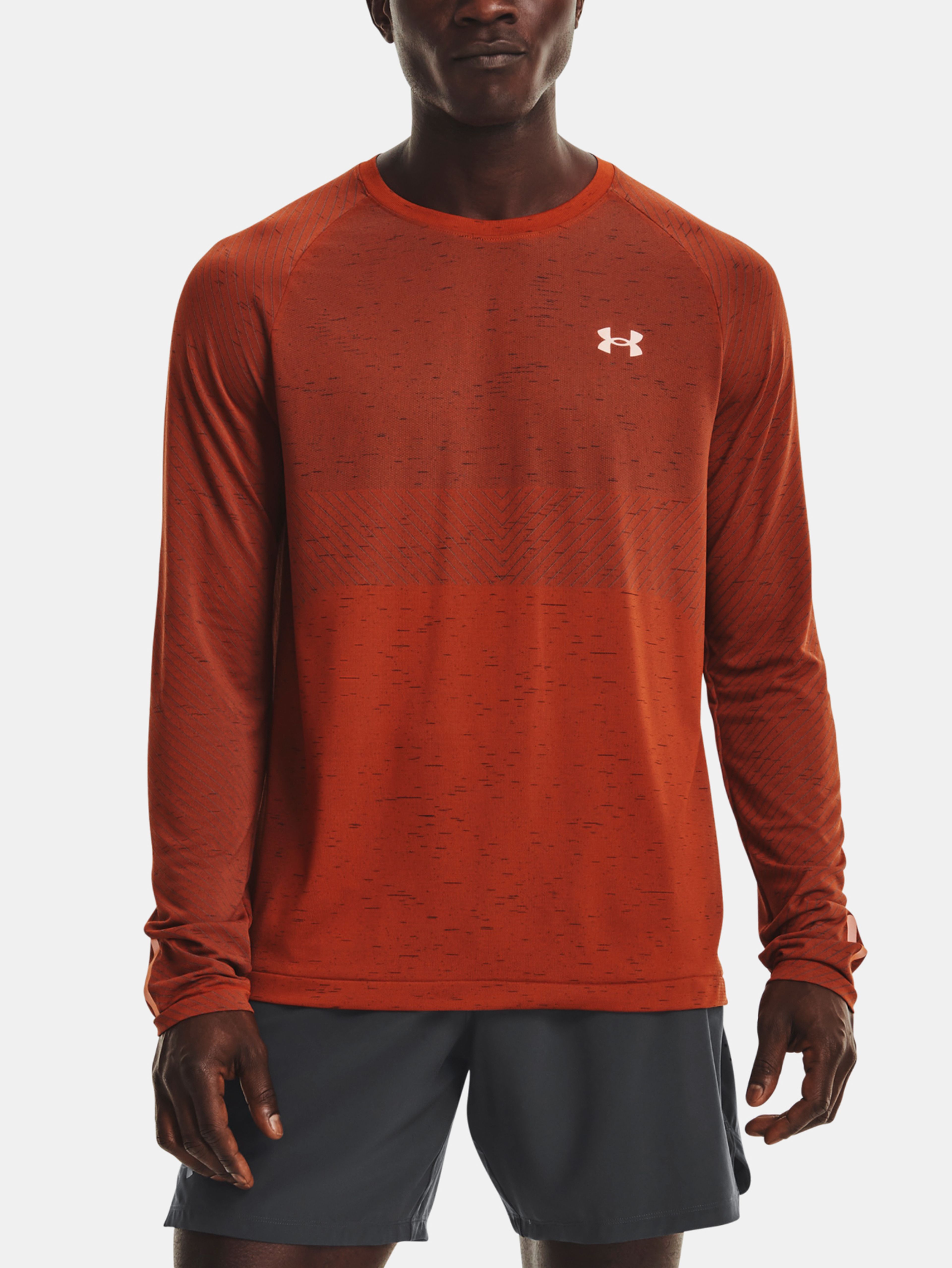 Férfi póló Under Armour UA Seamless Run LS