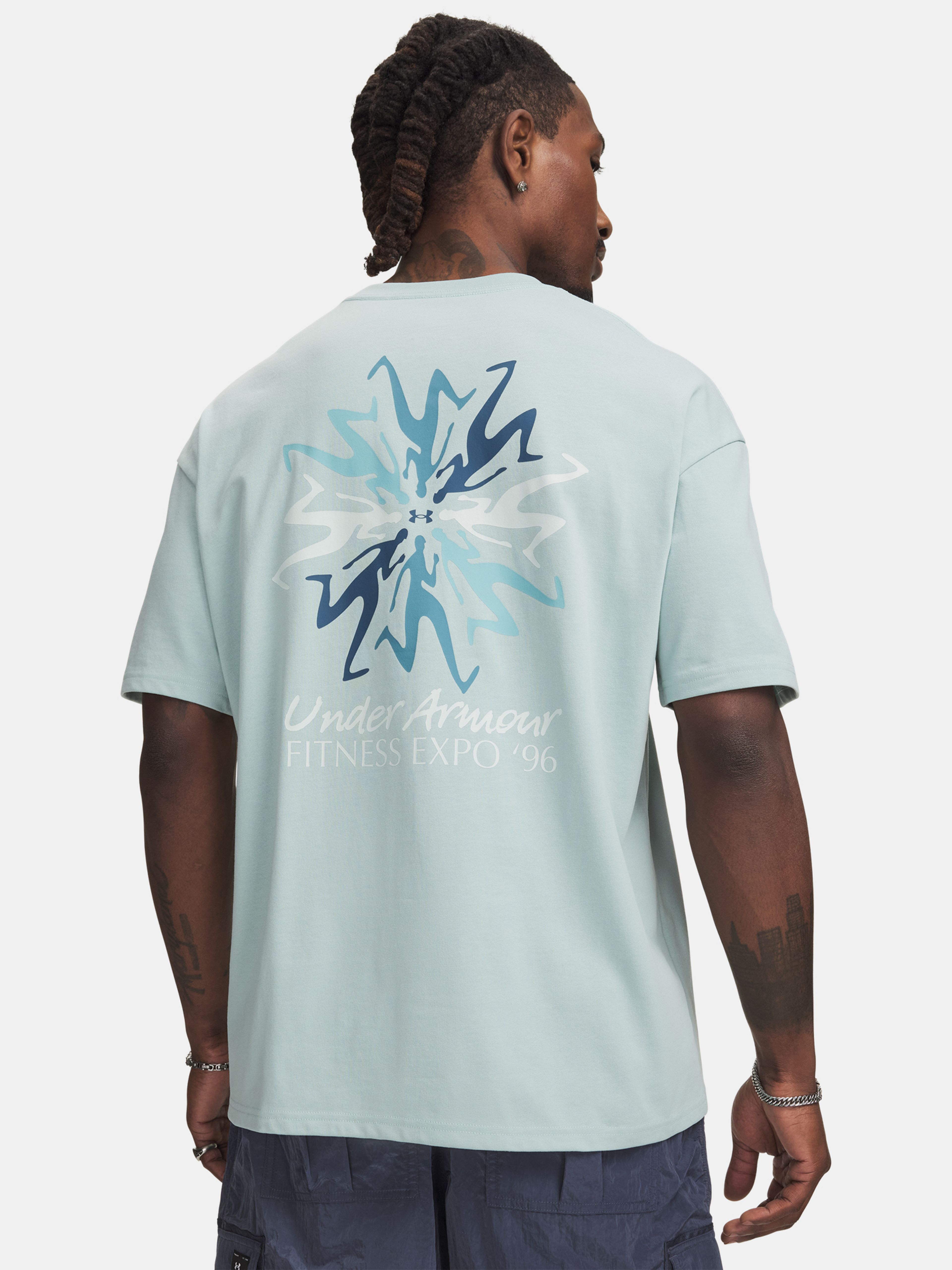 Férfi póló Under Armour UA M HWT FITNESS EXPO SS - 002