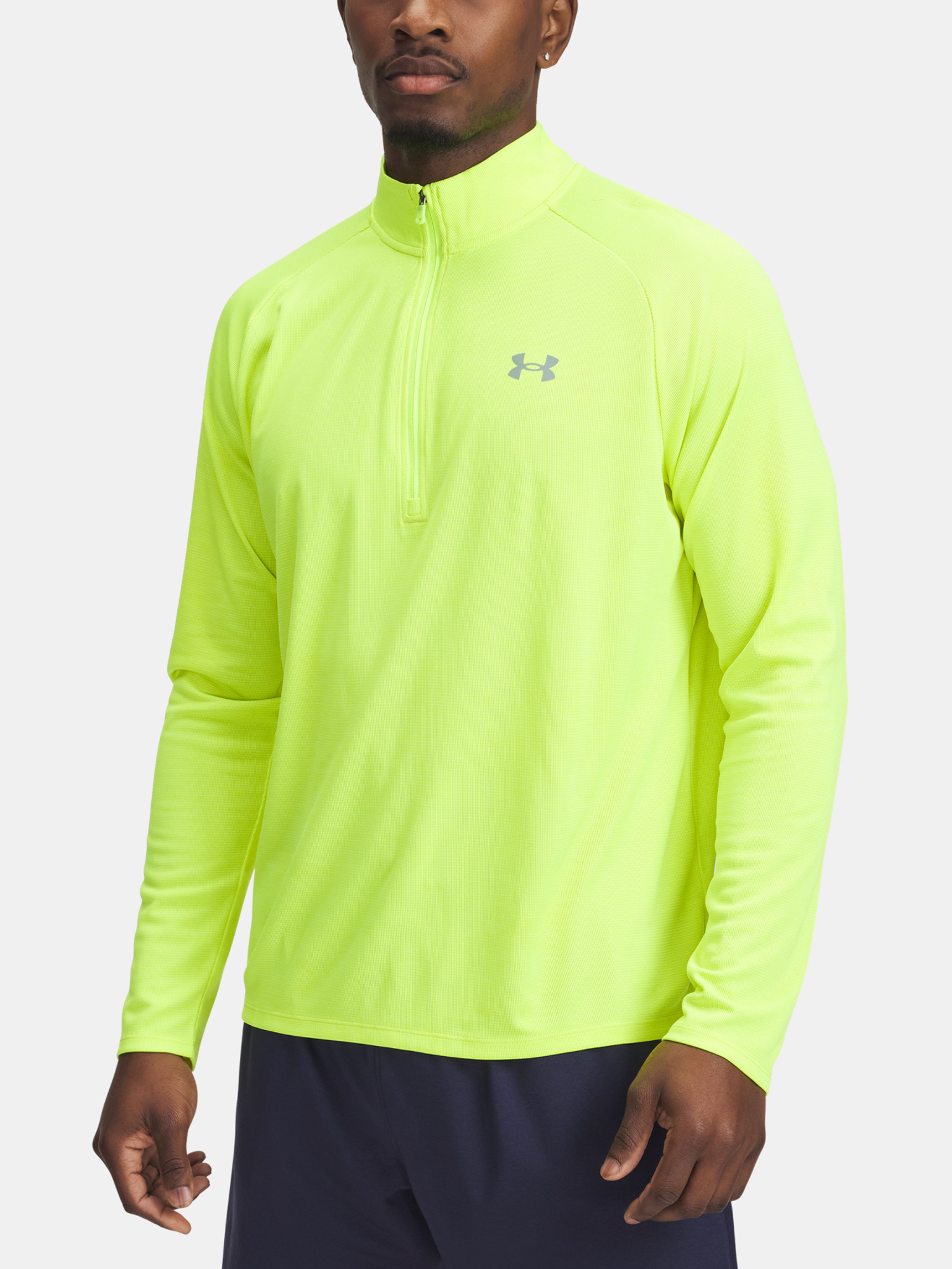 Férfi póló Under Armour UA Tech Textured 1/2 Zip