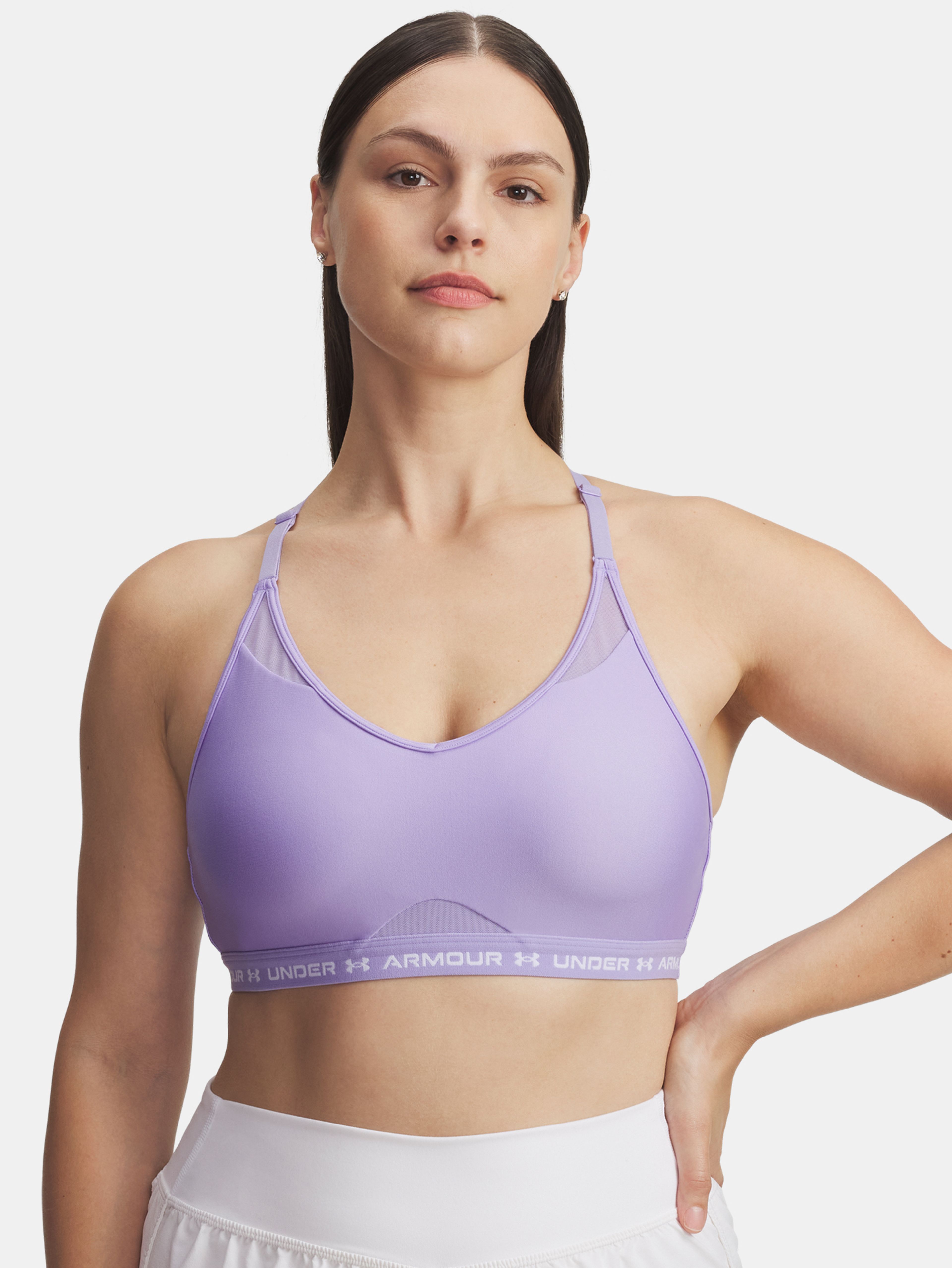 Ženski nedrček  Under Armour UA Crossback Low Bra-PPL