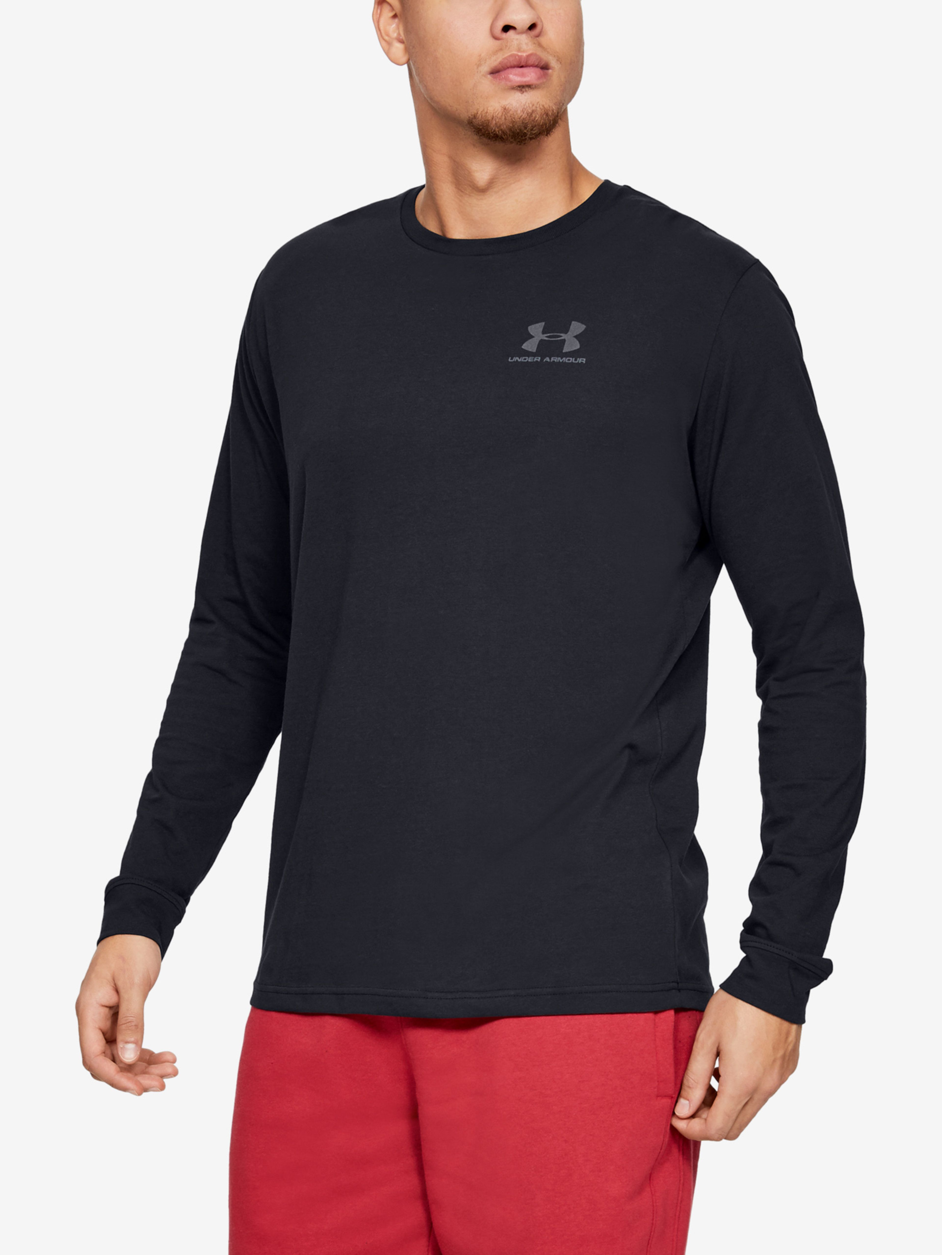 Férfi póló Under Armour SPORTSTYLE LEFT CHEST LS