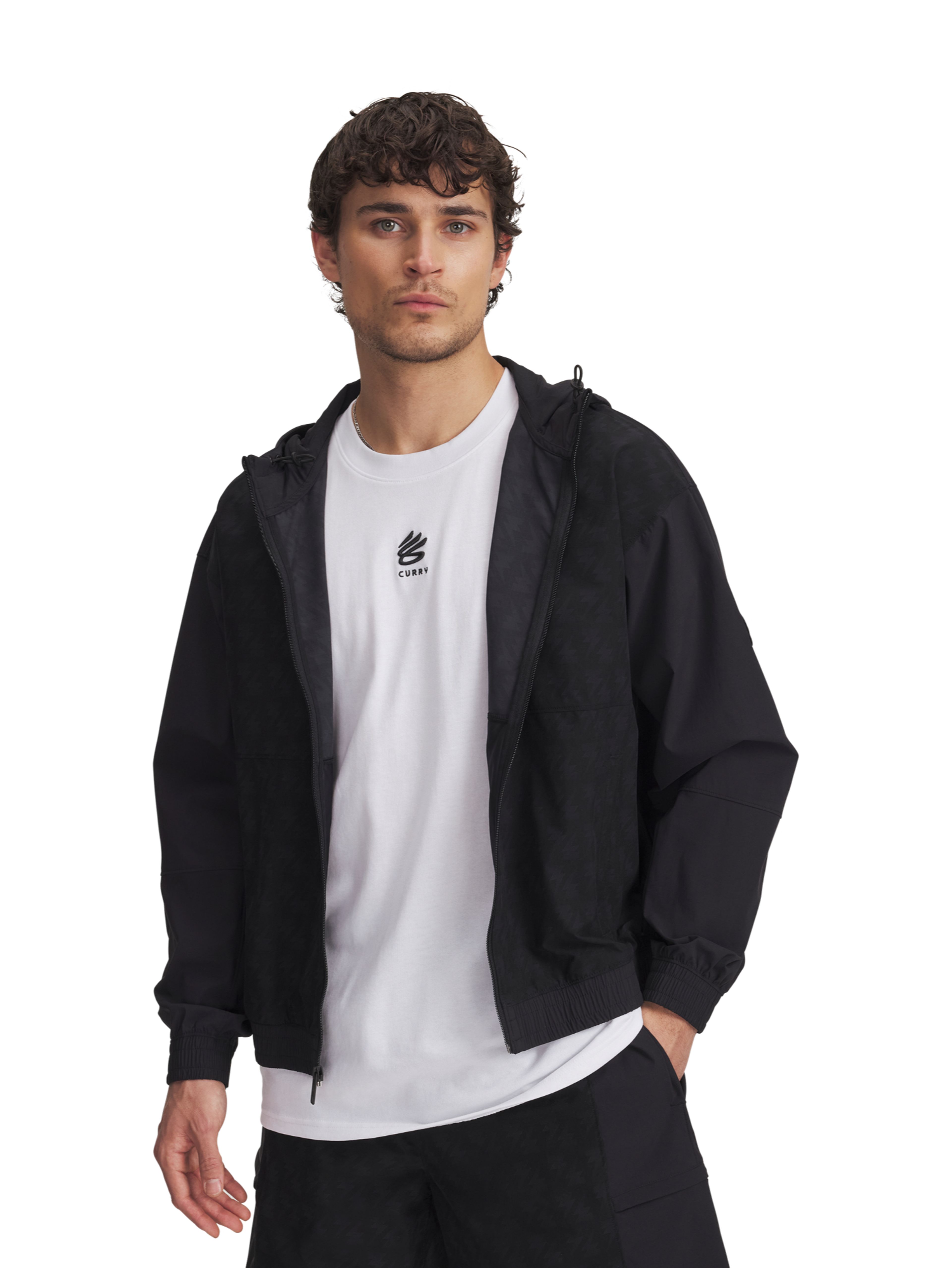 Férfi dzseki Under Armour Curry Woven Jacket