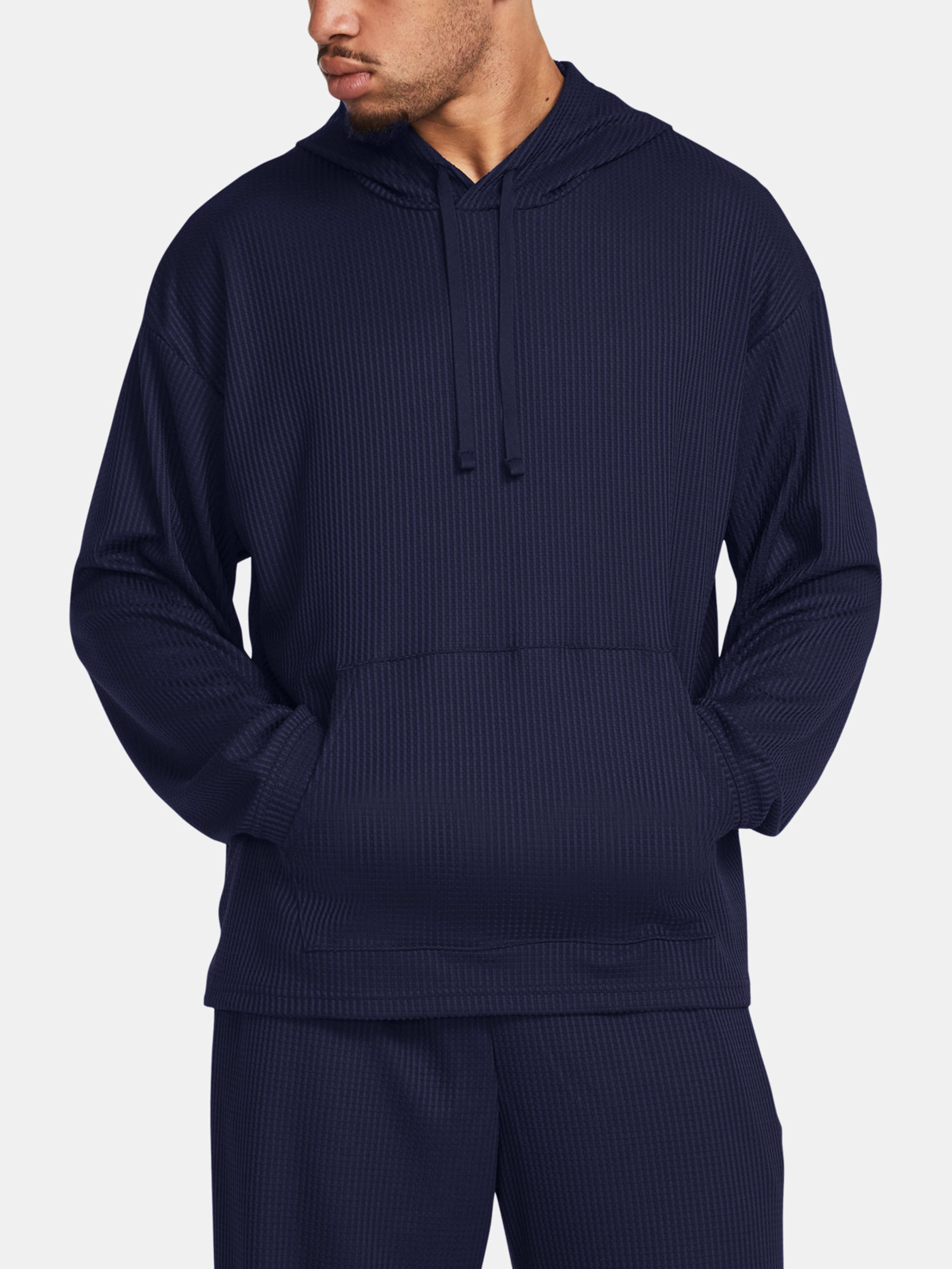 Pánská mikina Under Armour UA Rival Waffle Hoodie