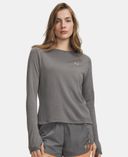 Sieviešu t-krekls Under Armour W Explor Regulator Wool LS-Zaļa - 001