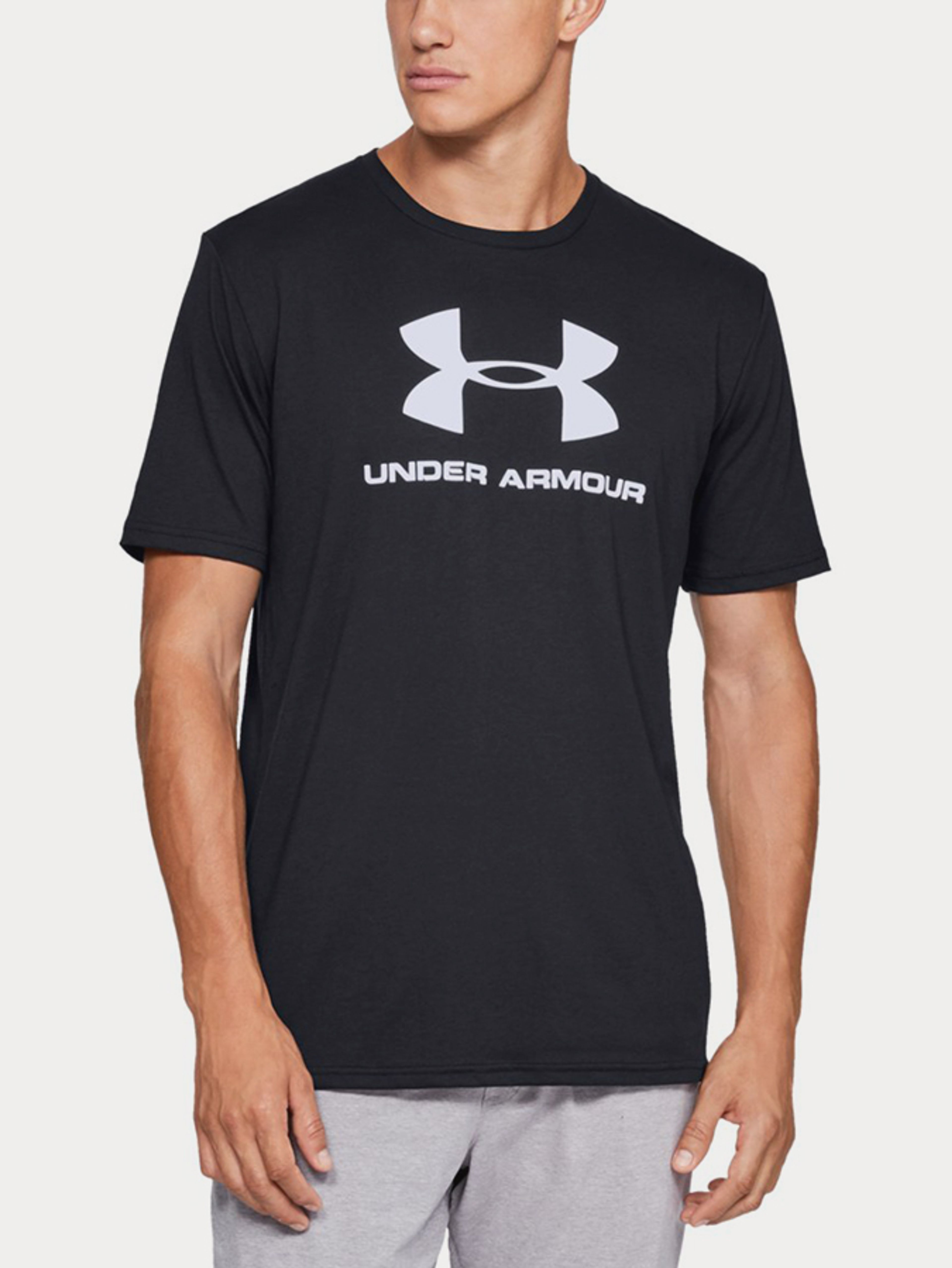 Pánske tričko Under Armour Sportstyle Logo SS