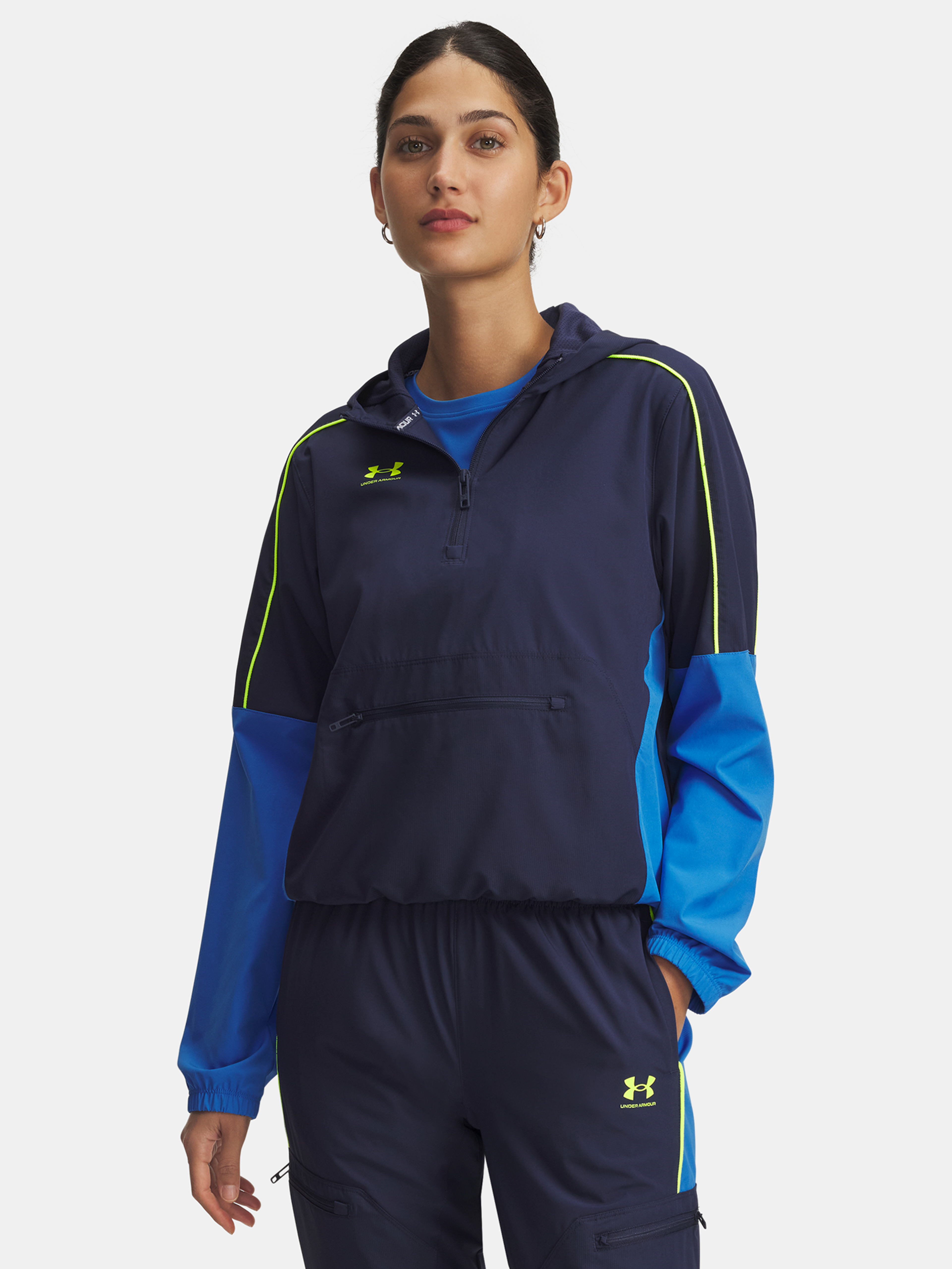 Ženska jakna  Under Armour UA W Challenger Anorak-BLU