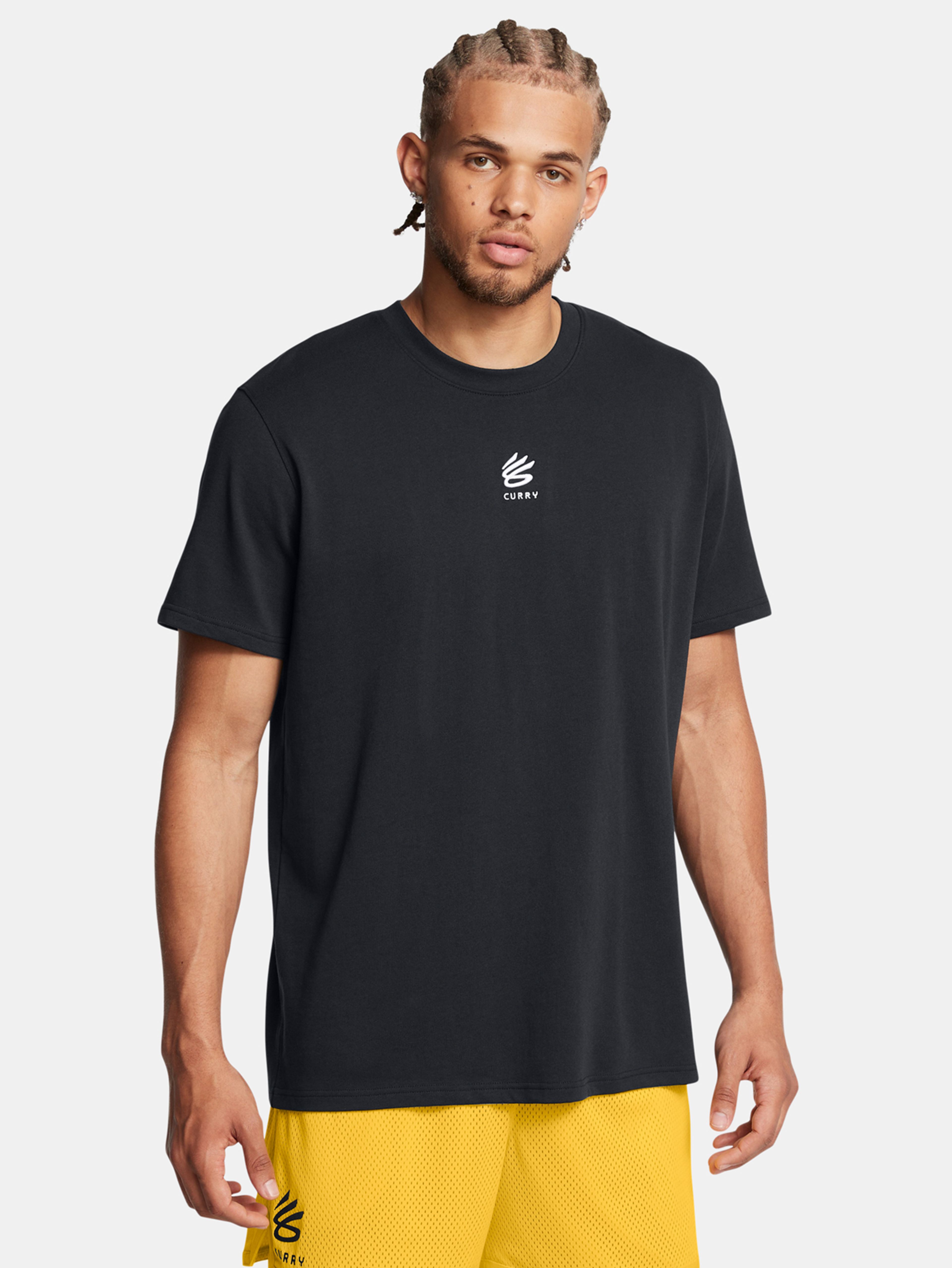 Férfi póló Under Armour Curry Hvyweight Logo Tee