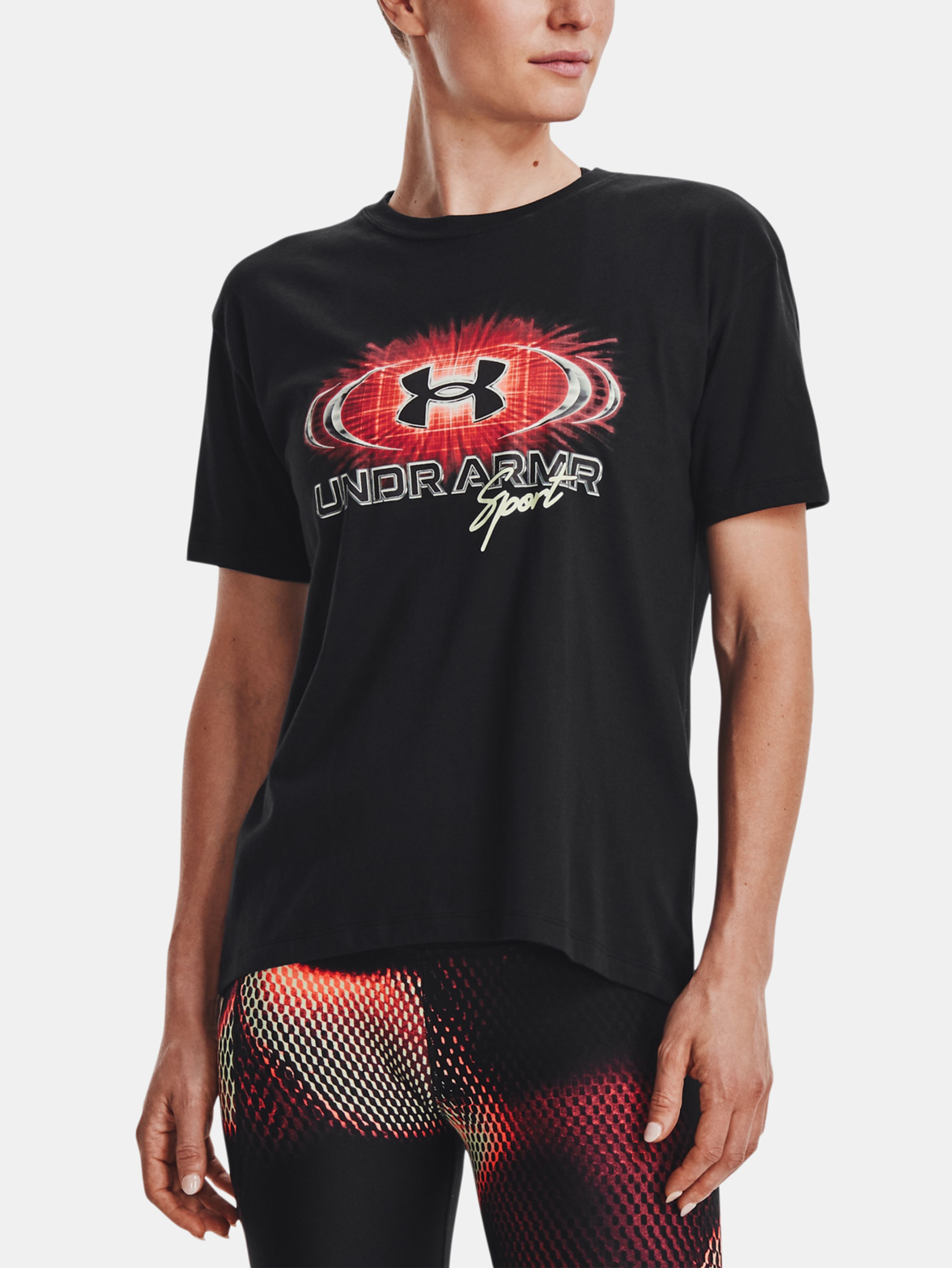 Dámské tričko Under Armour UA SPORT METAL LOGO SS