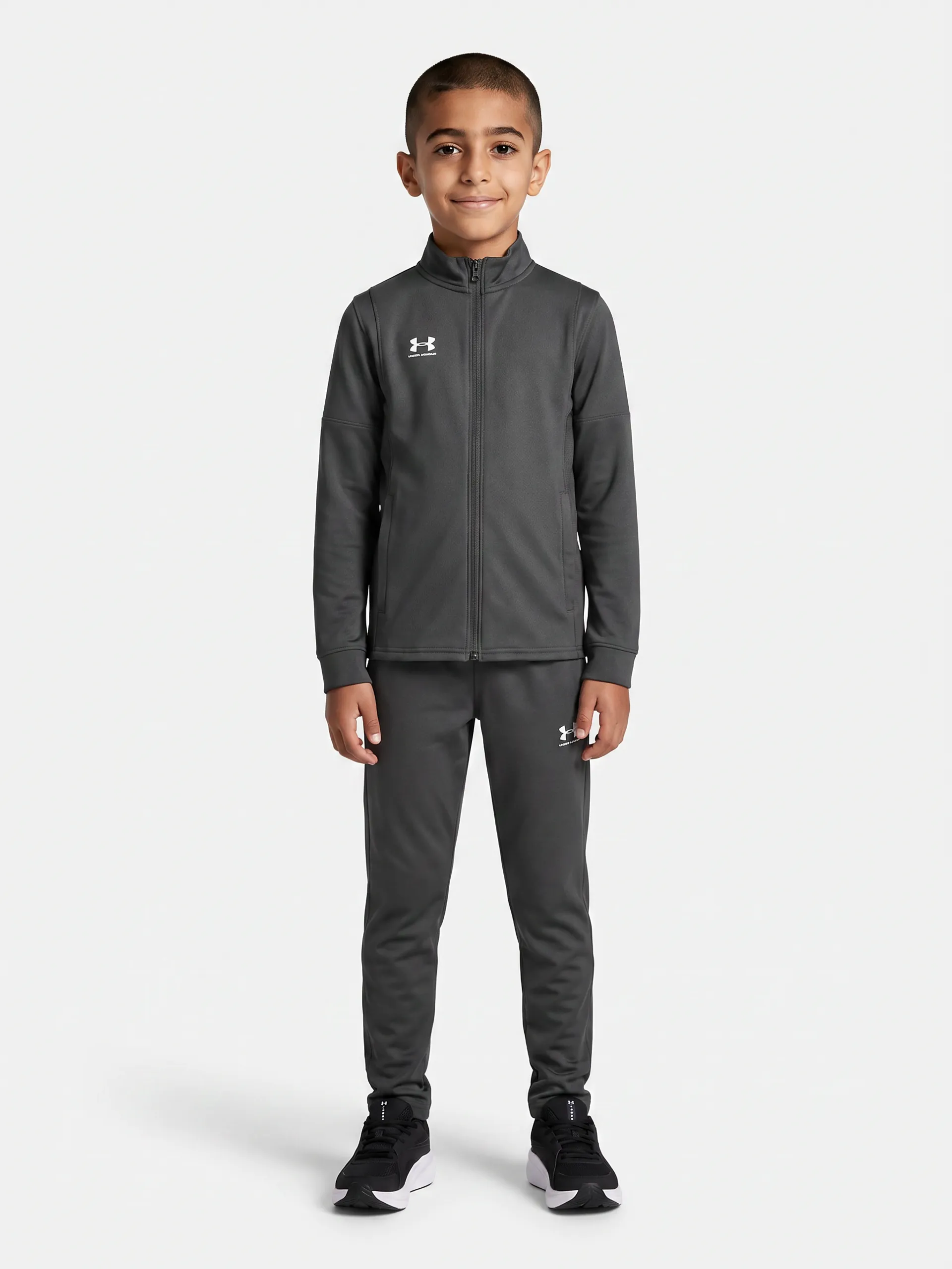 Deška trenirka Under Armour UA B's Challenger Tracksuit-GRY - 001