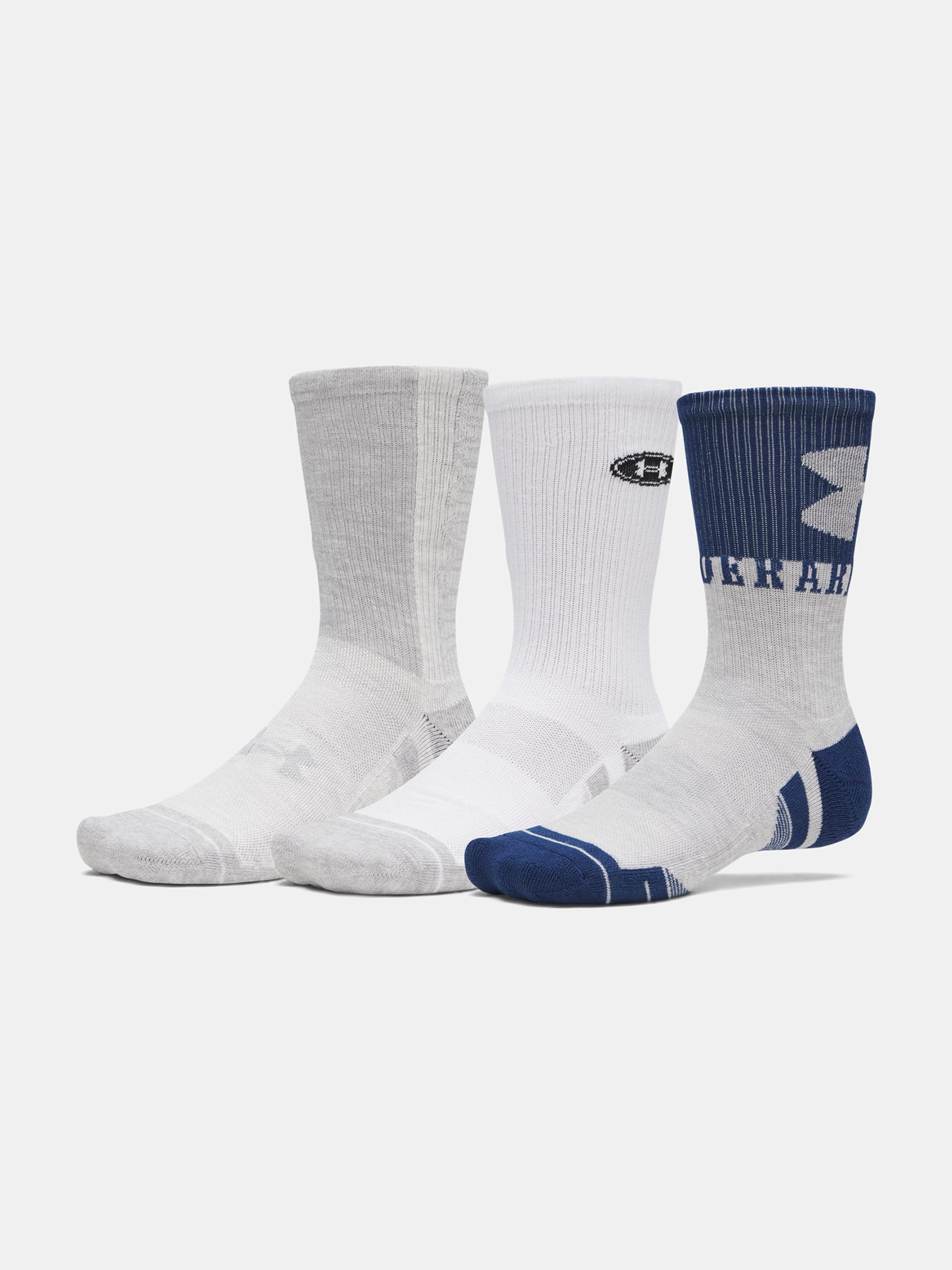 Unisexi sokid Under Armour New UA Perf Tech Nov 3pk Crw - 001