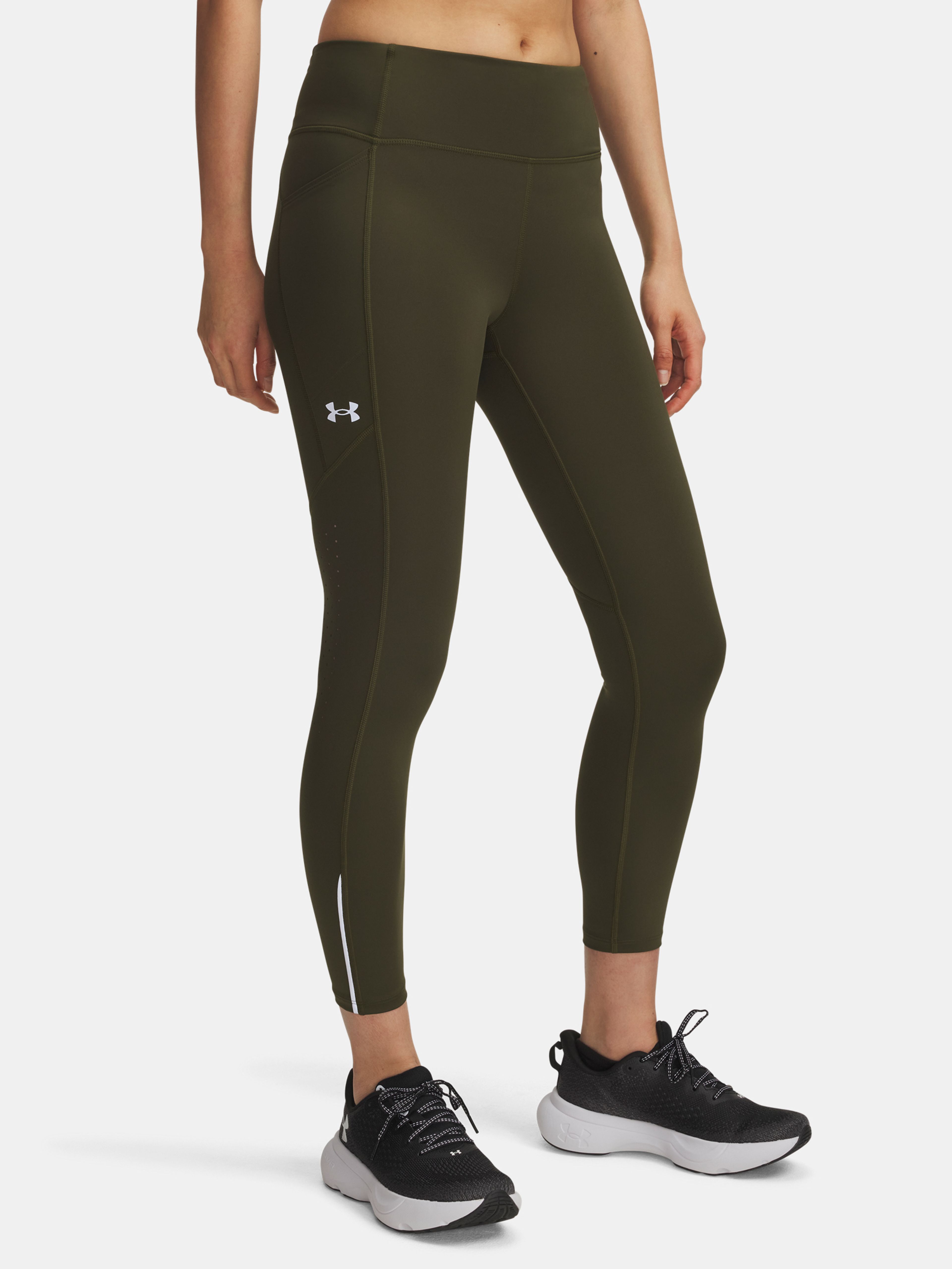 Női leggings Under Armour UA Launch Ankle Tights-GRN