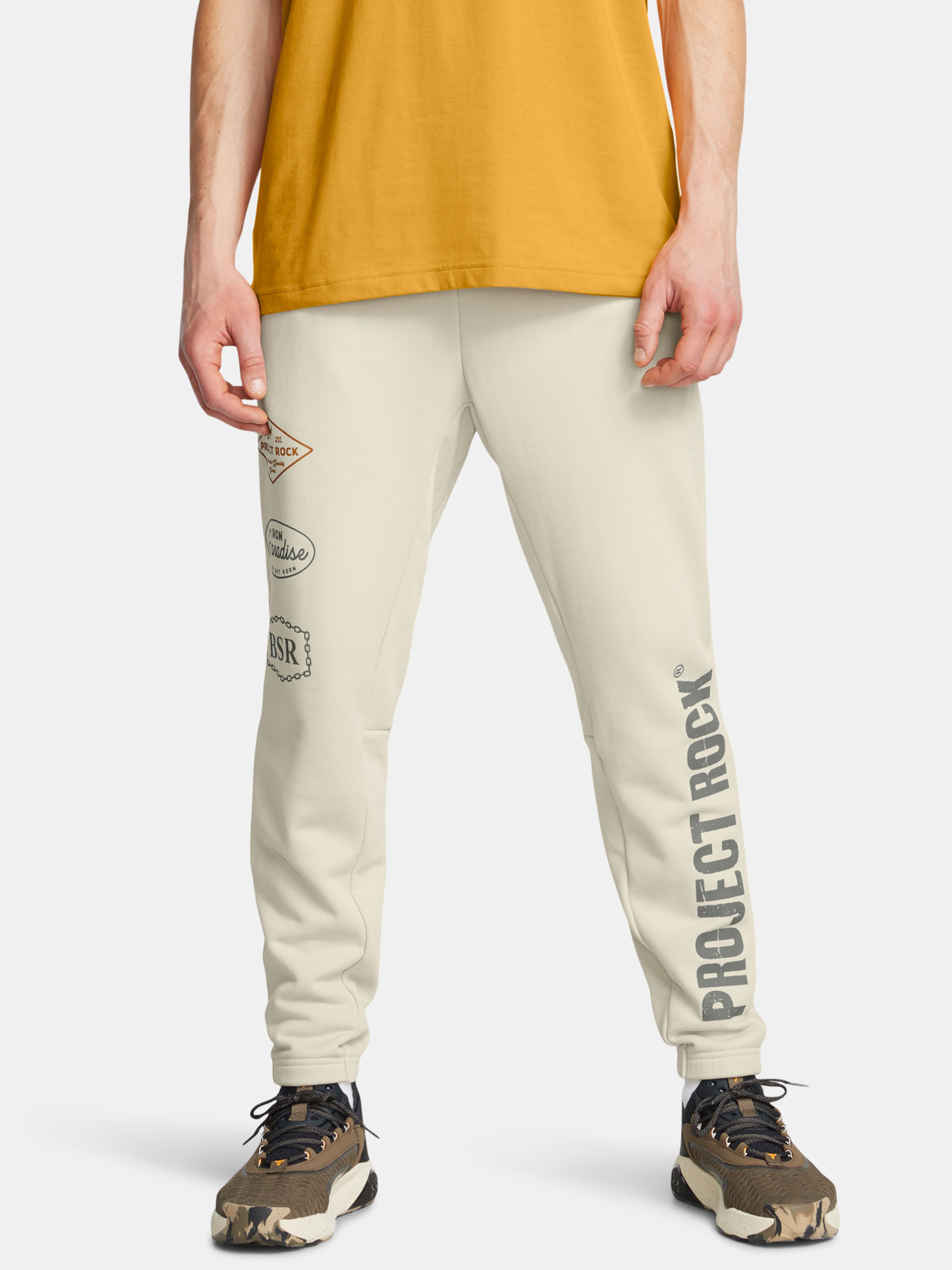 Športové nohavice Under Armour Pjt Rck HWT Pant Tools-BRN