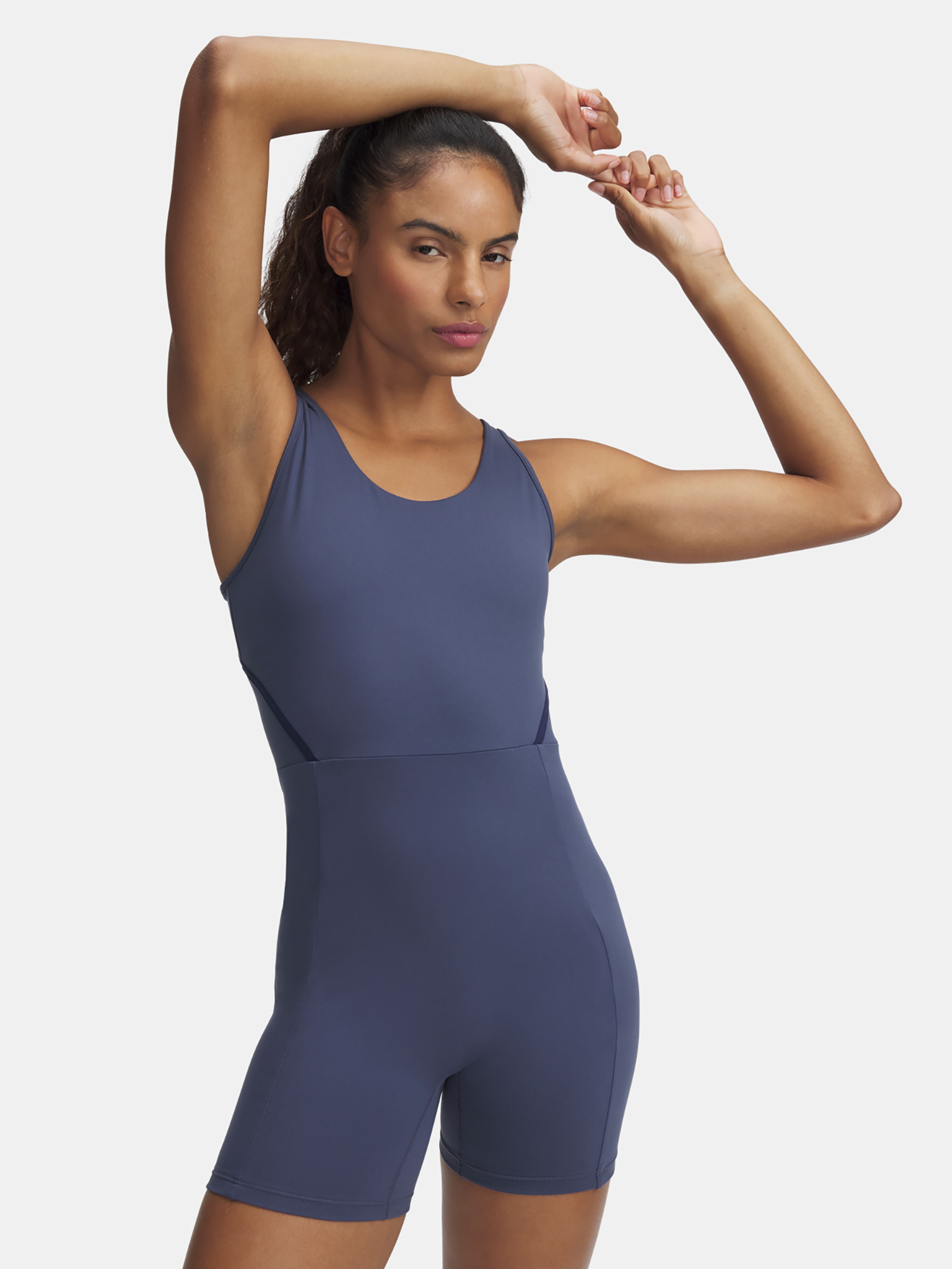 Női body Under Armour Motion Shorts Bodysuit