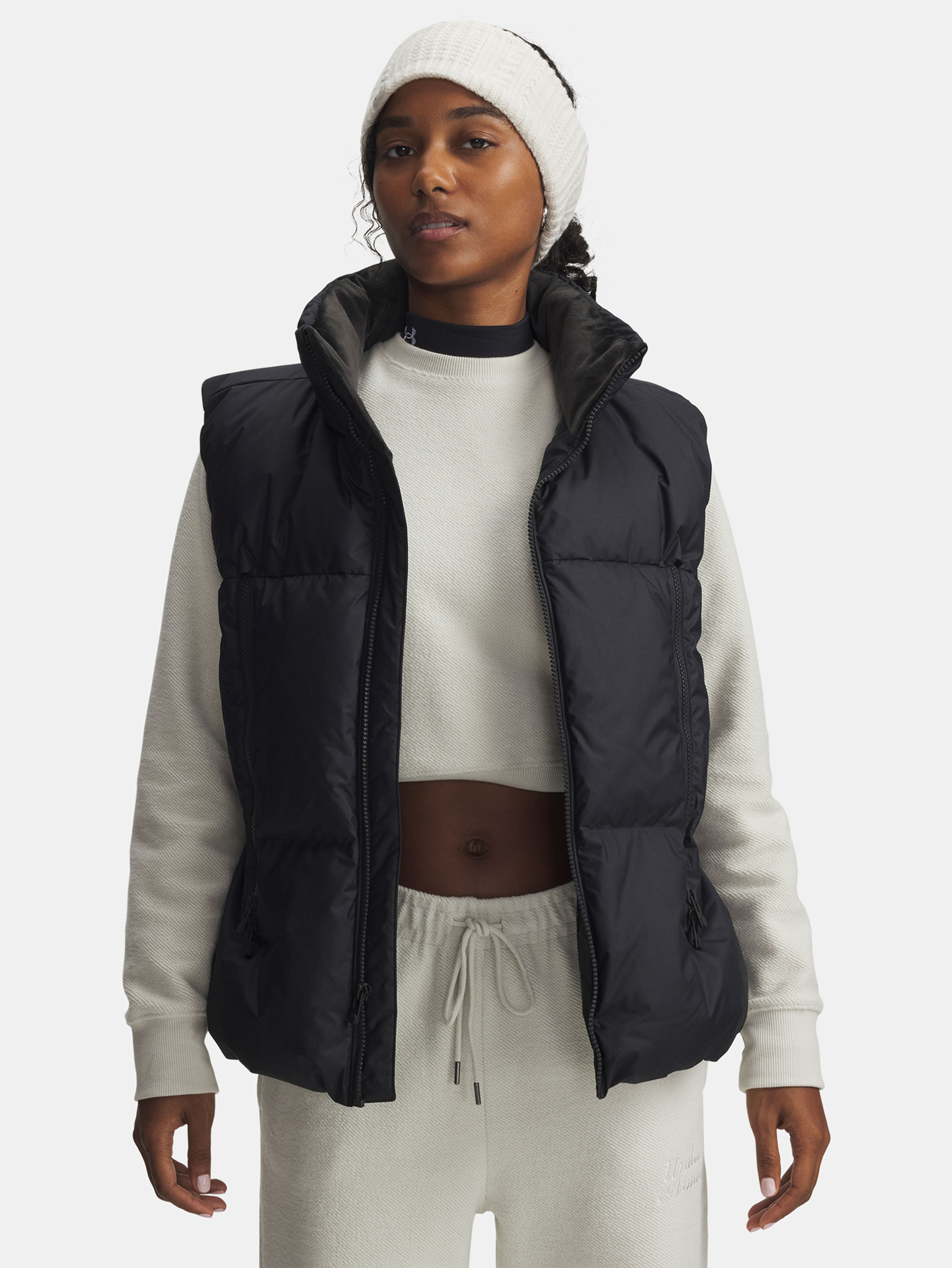 Női mellény Under Armour Limitless Down Puffer Vest-BLK