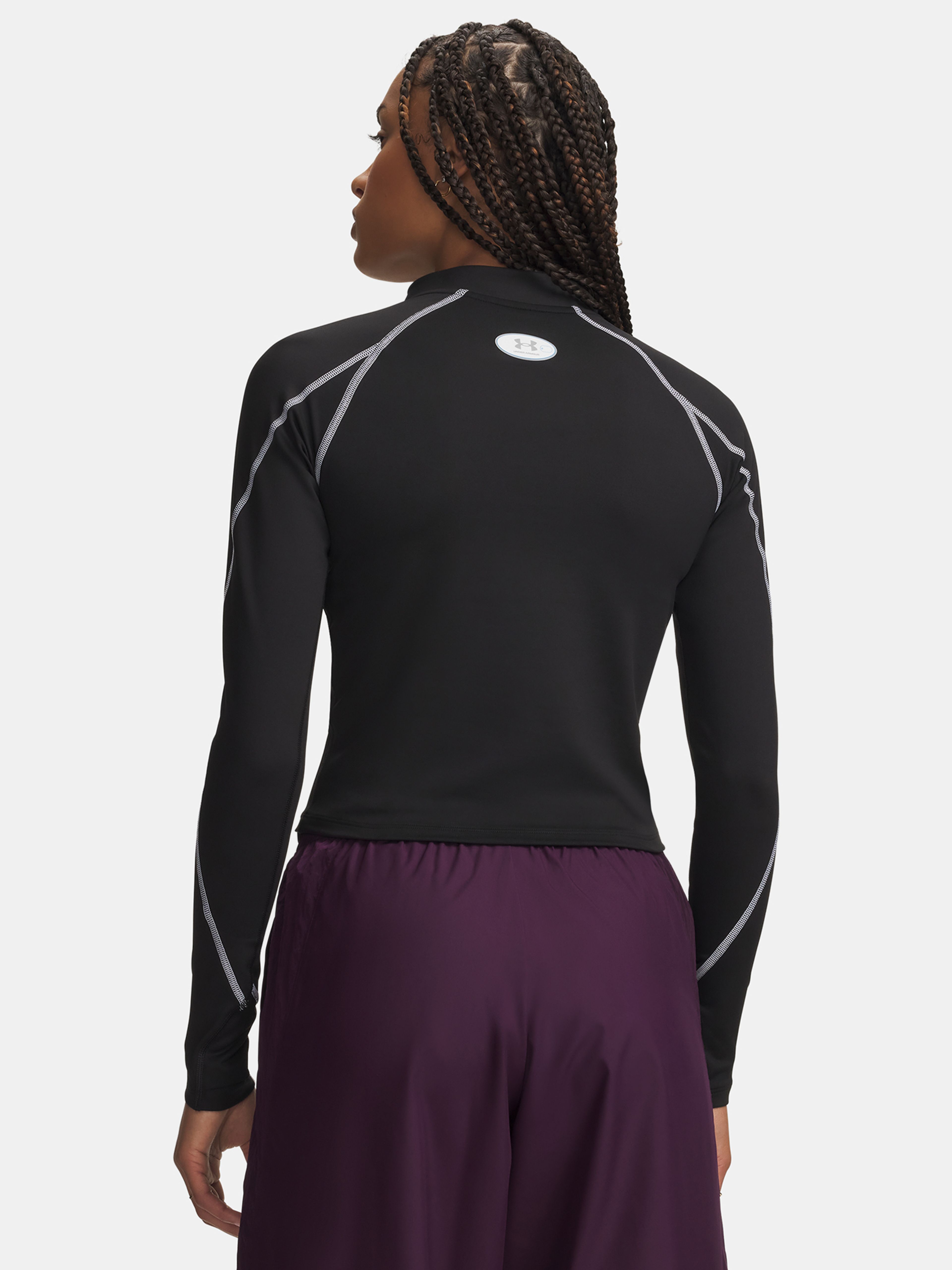 Sieviešu t-krekls Under Armour ColdGear Elite 1/2 Zip - 002