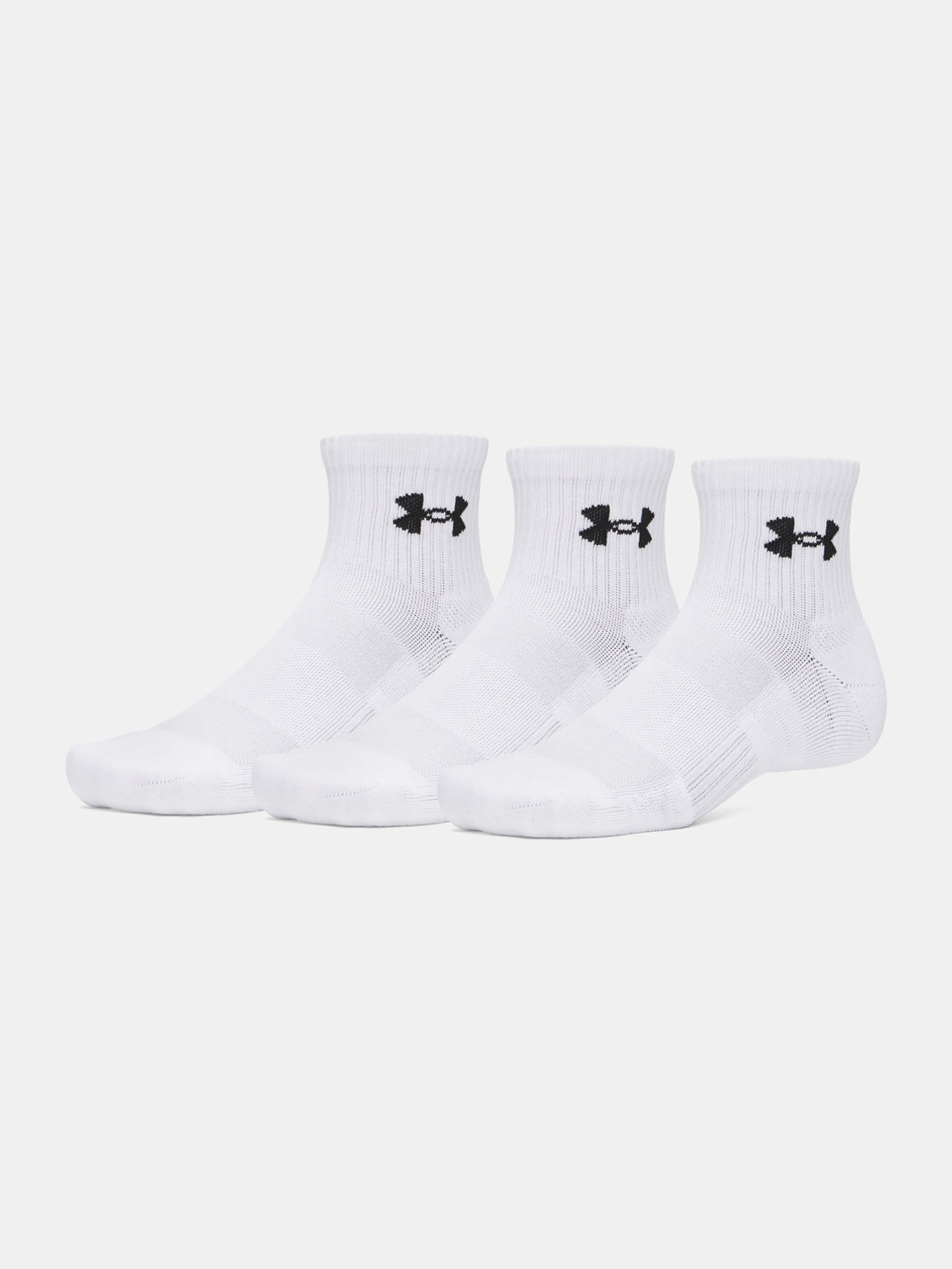 Unisex ponožky Under Armour UA Performance Cotton 3p Qtr