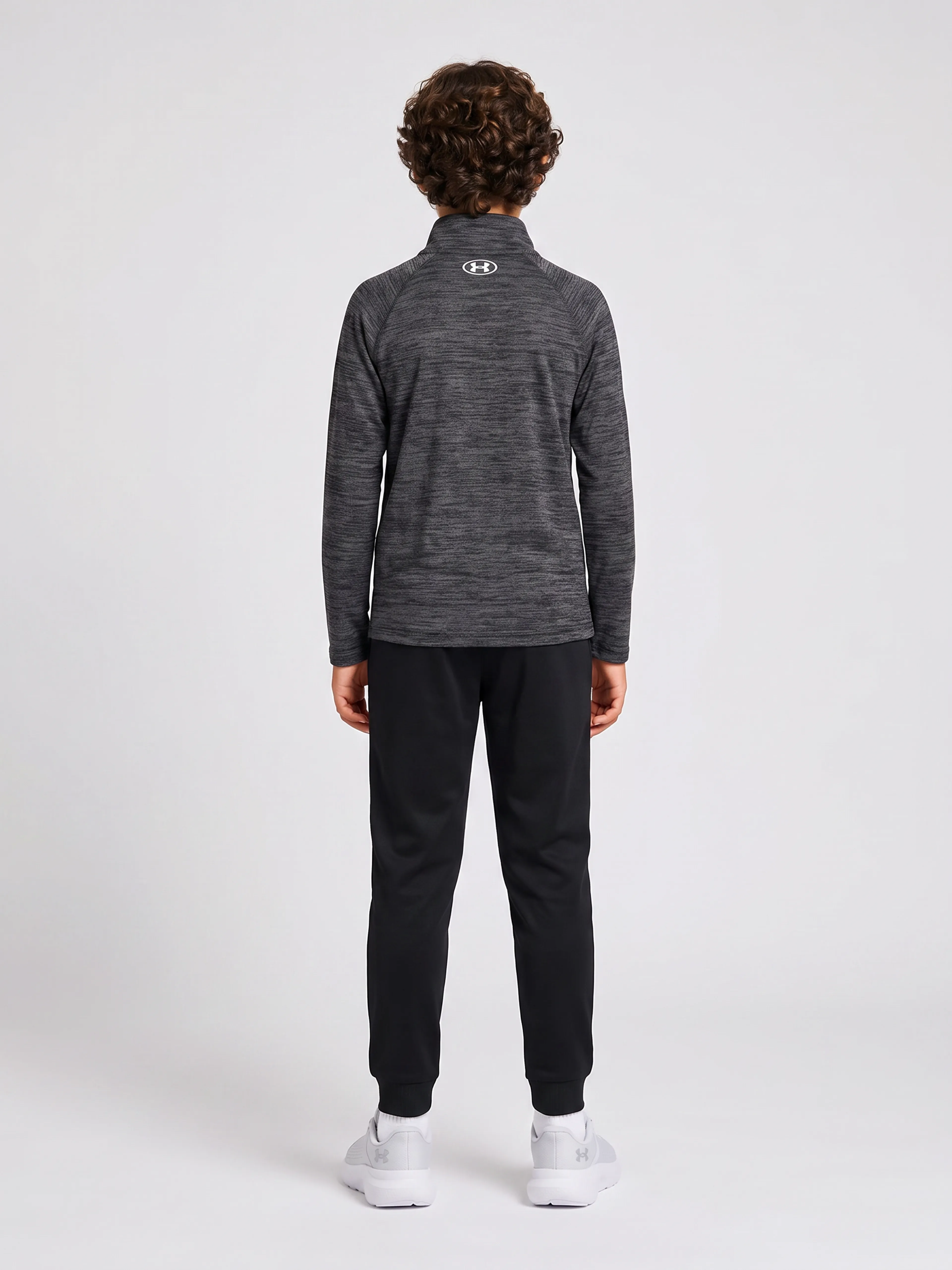 Zēnu komplekts Under Armour UA TWIST 1/4 ZIP TECH SET-GRY - 004