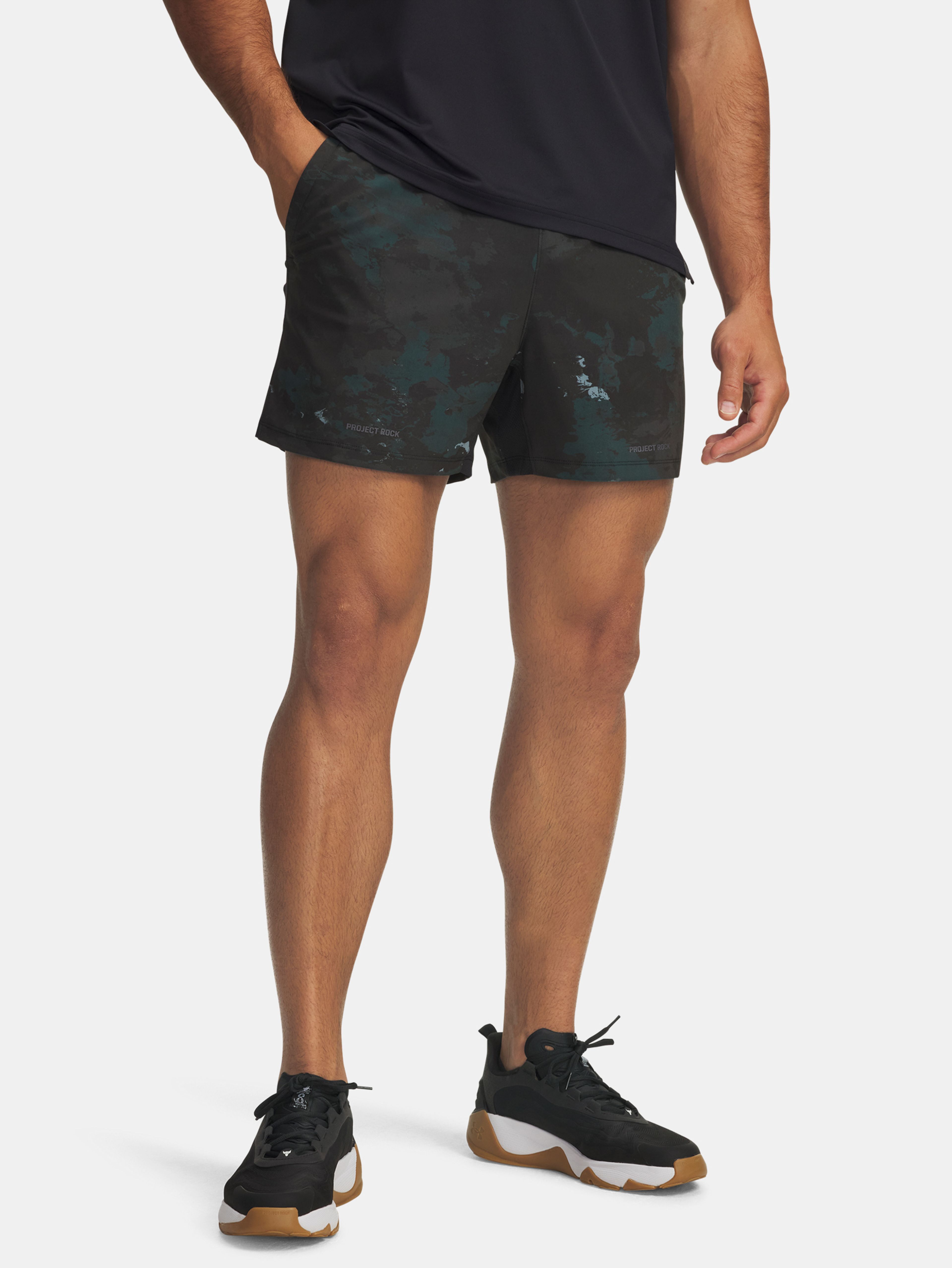 Férfi rövidnadrágok Under Armour Pjt Rock Ultimate Short-BLK