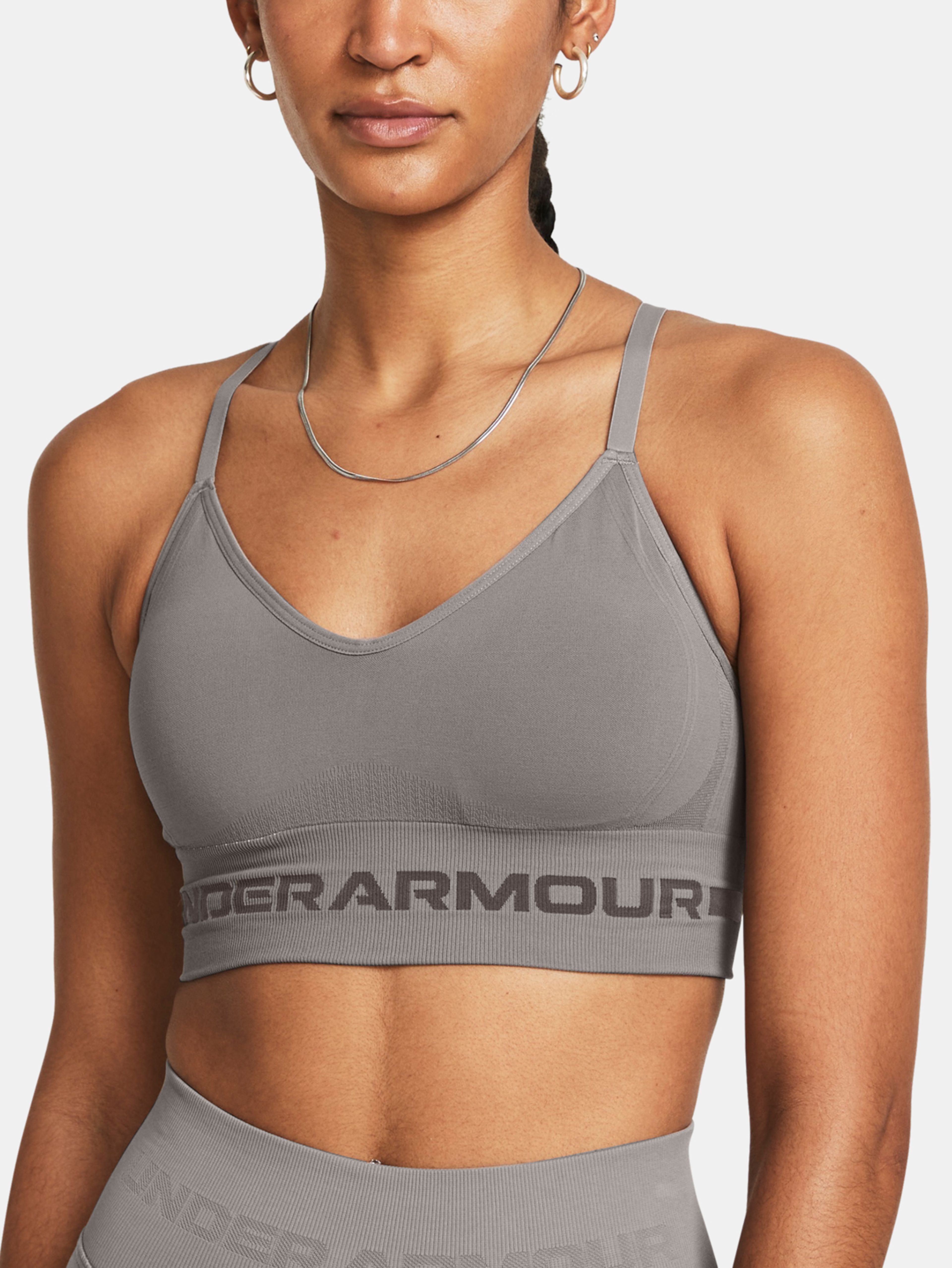 Ženski nedrček Under Armour UA Seamless Low Long Bra