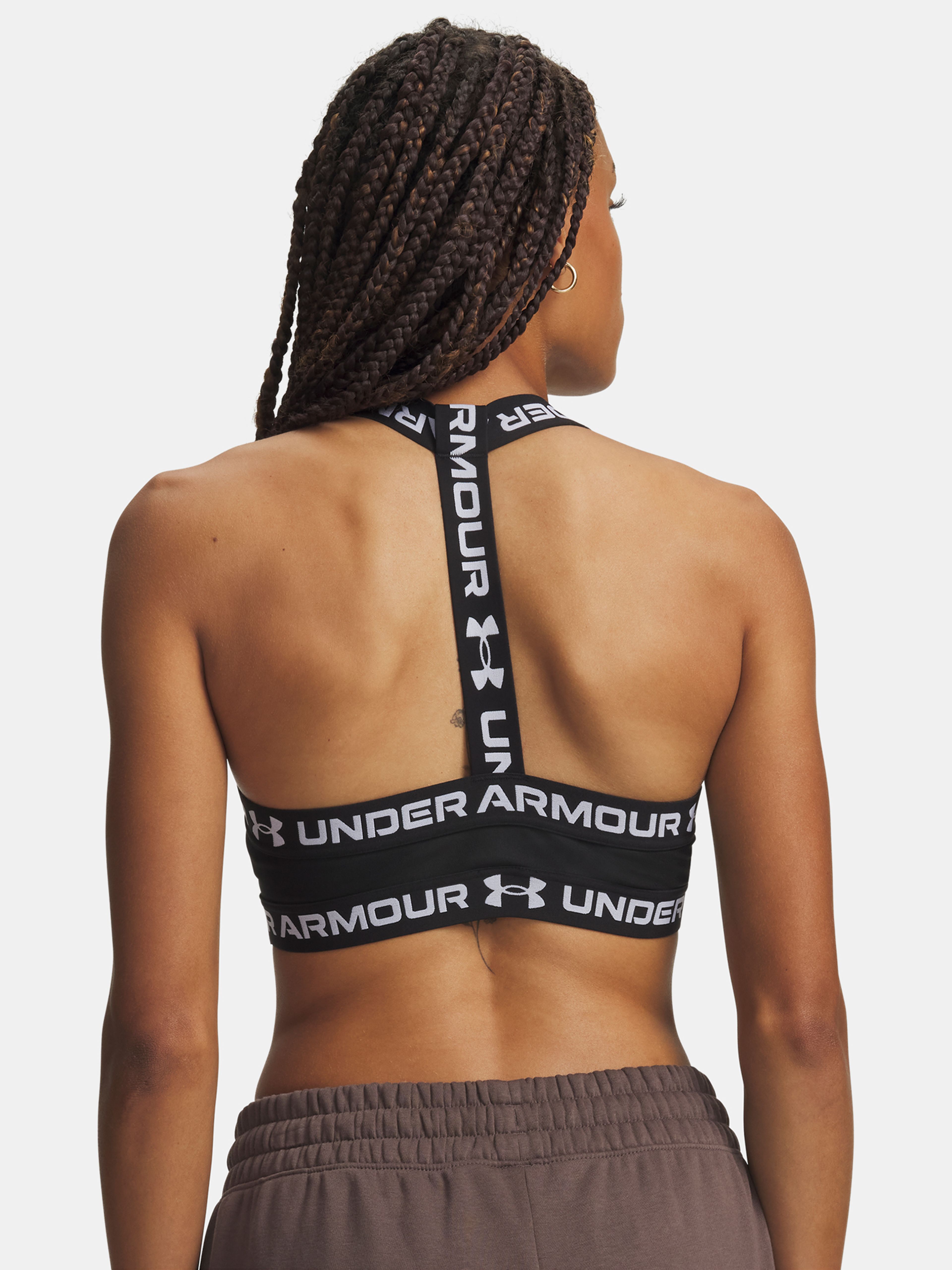 Naiste rinnahoidja Under Armour HeatGear Mid T-Back - 002