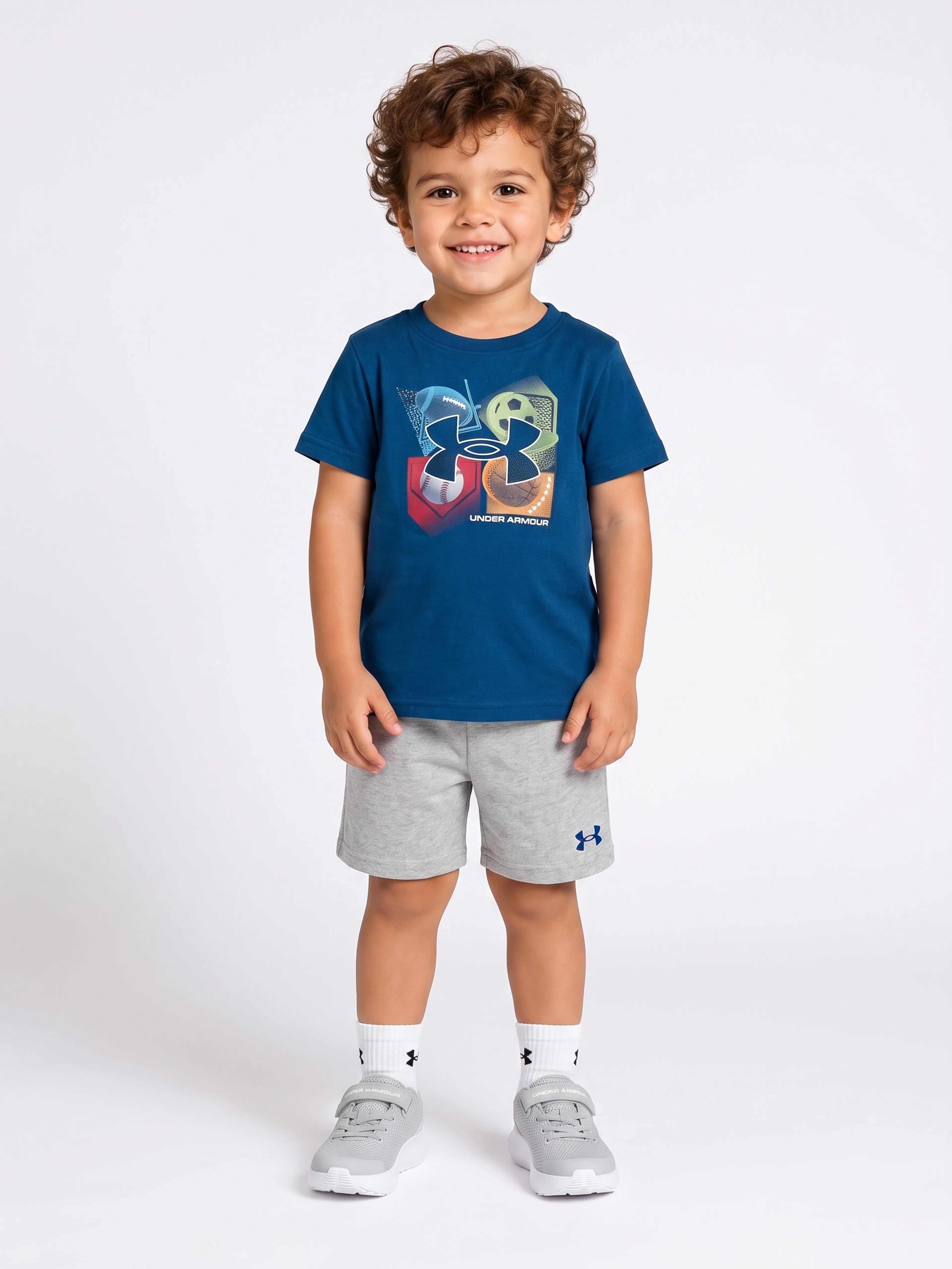 Poiste komplekt Under Armour UA RIVAL BALLER SHORT SET - 001