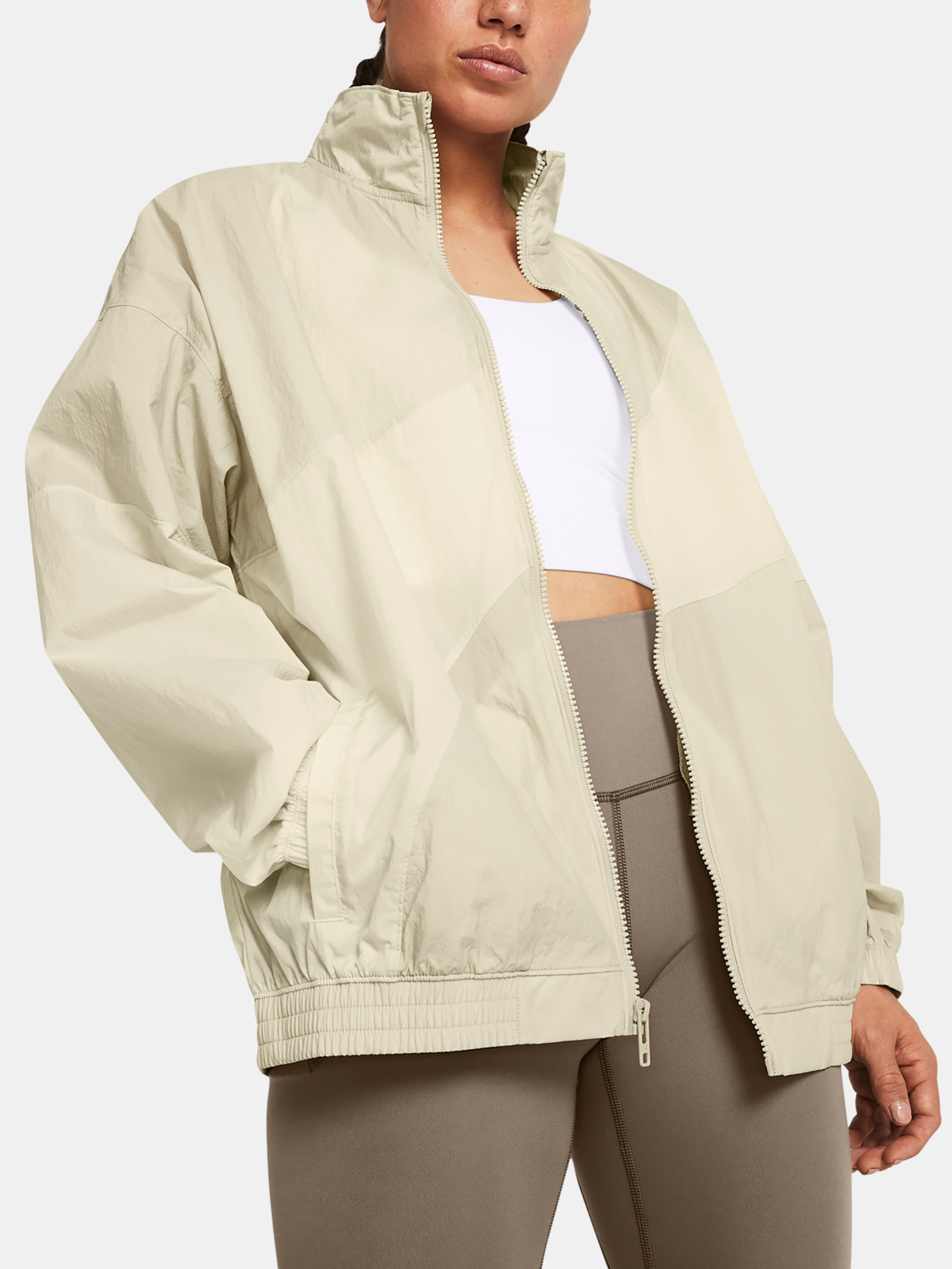 Dámska bunda Under Armour Legacy Crinkle Jacket