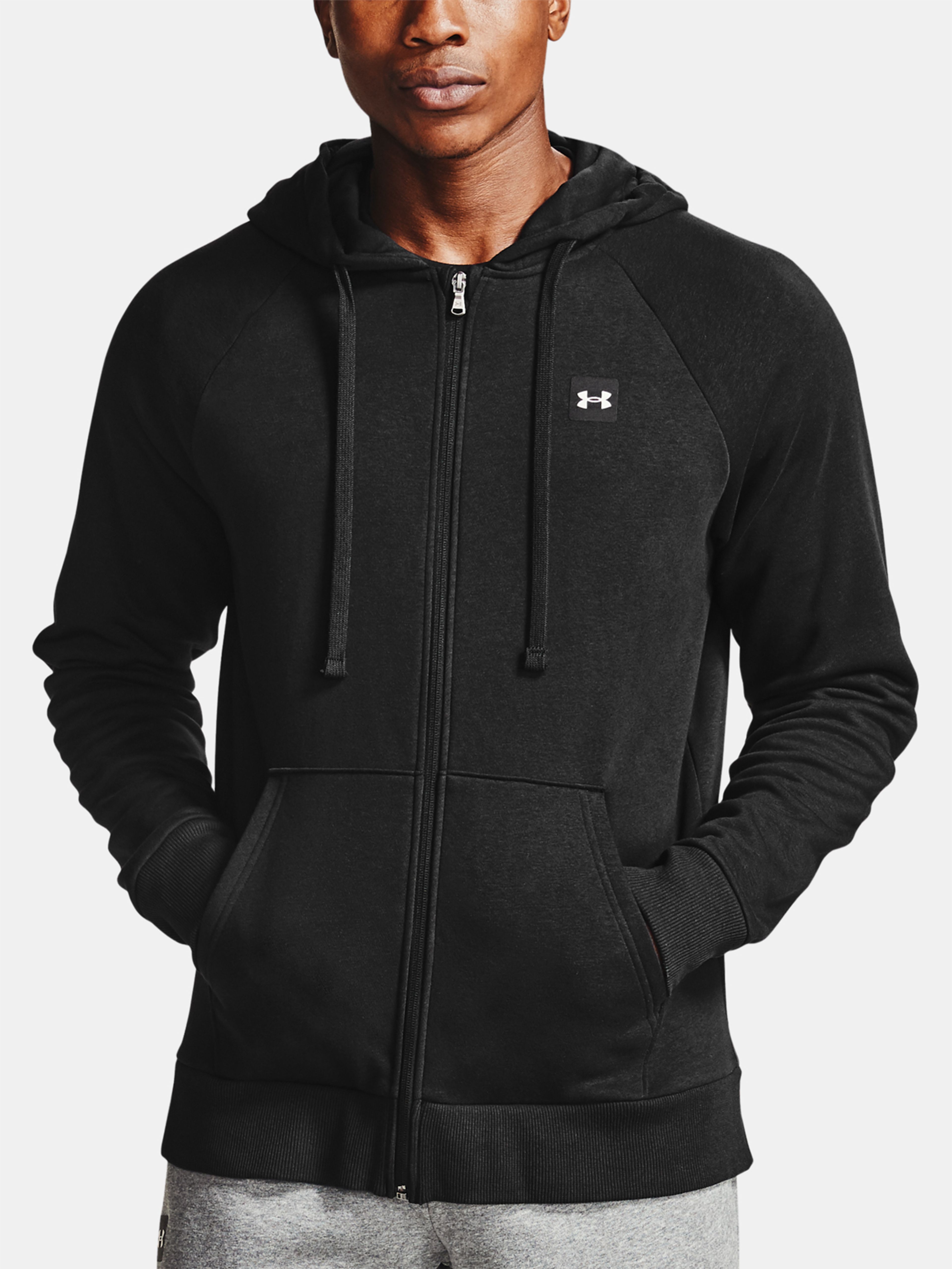 Pánska mikina Under Armour Rival Fleece FZ Hoodie